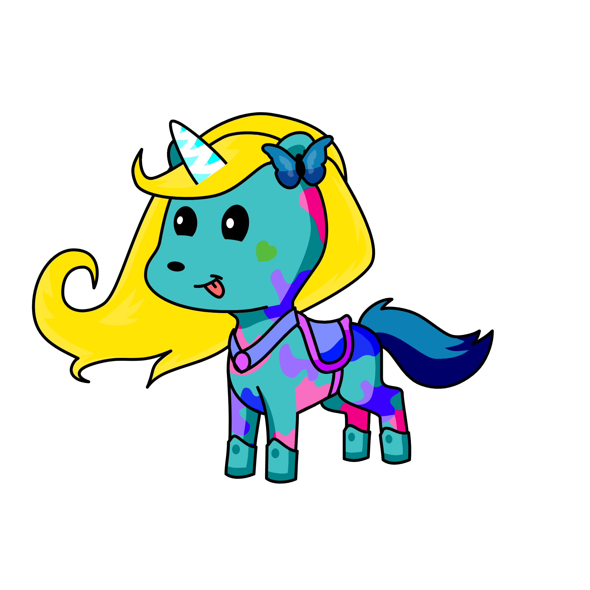jj, the unicorn