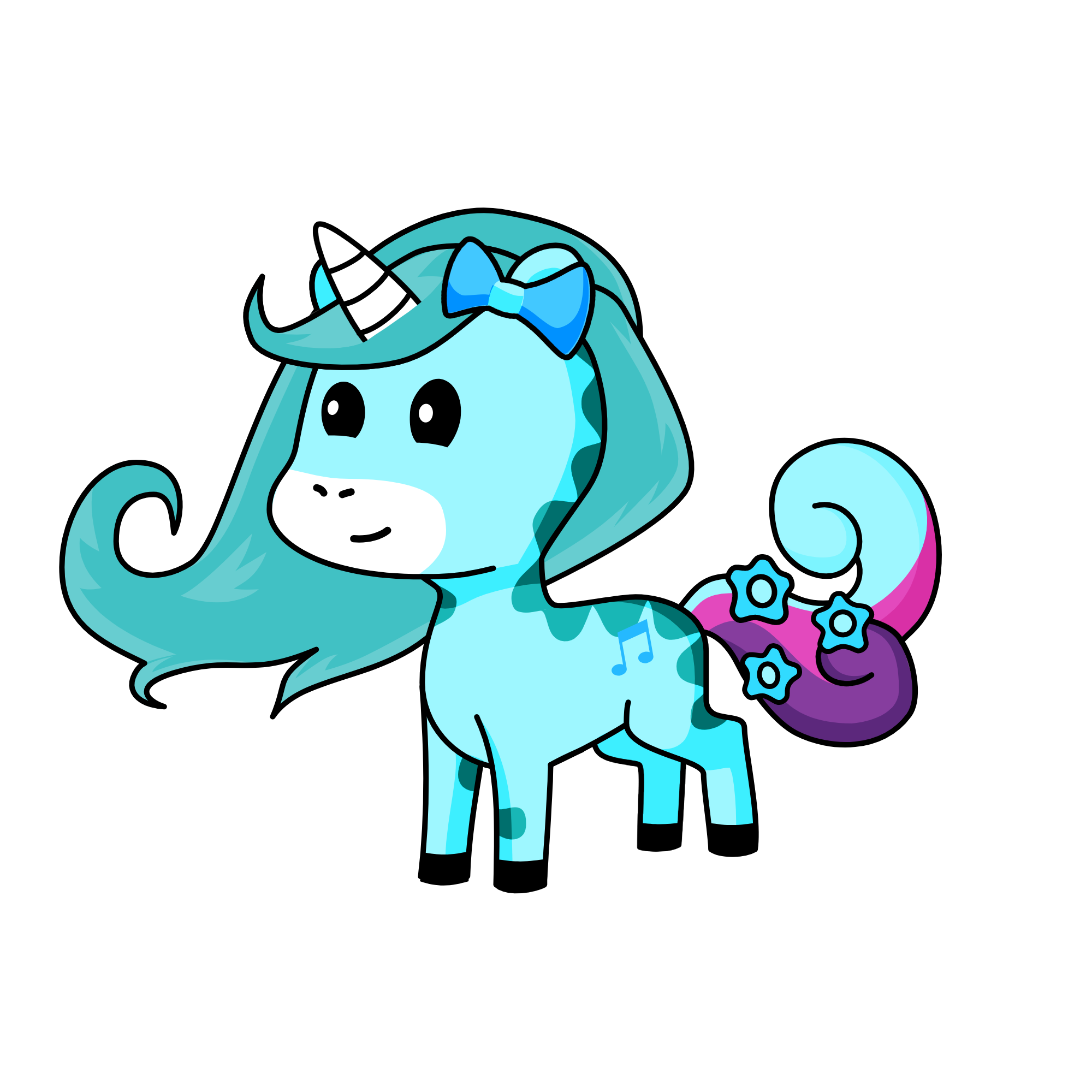 Mysticle, the unicorn
