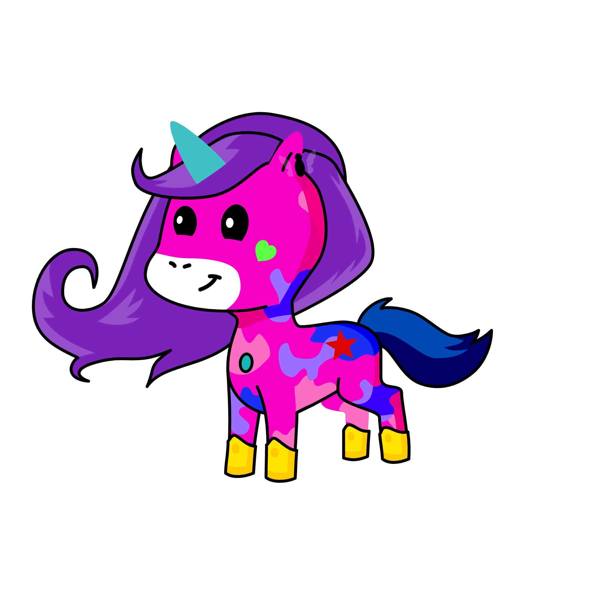 RAİNBOW, the unicorn