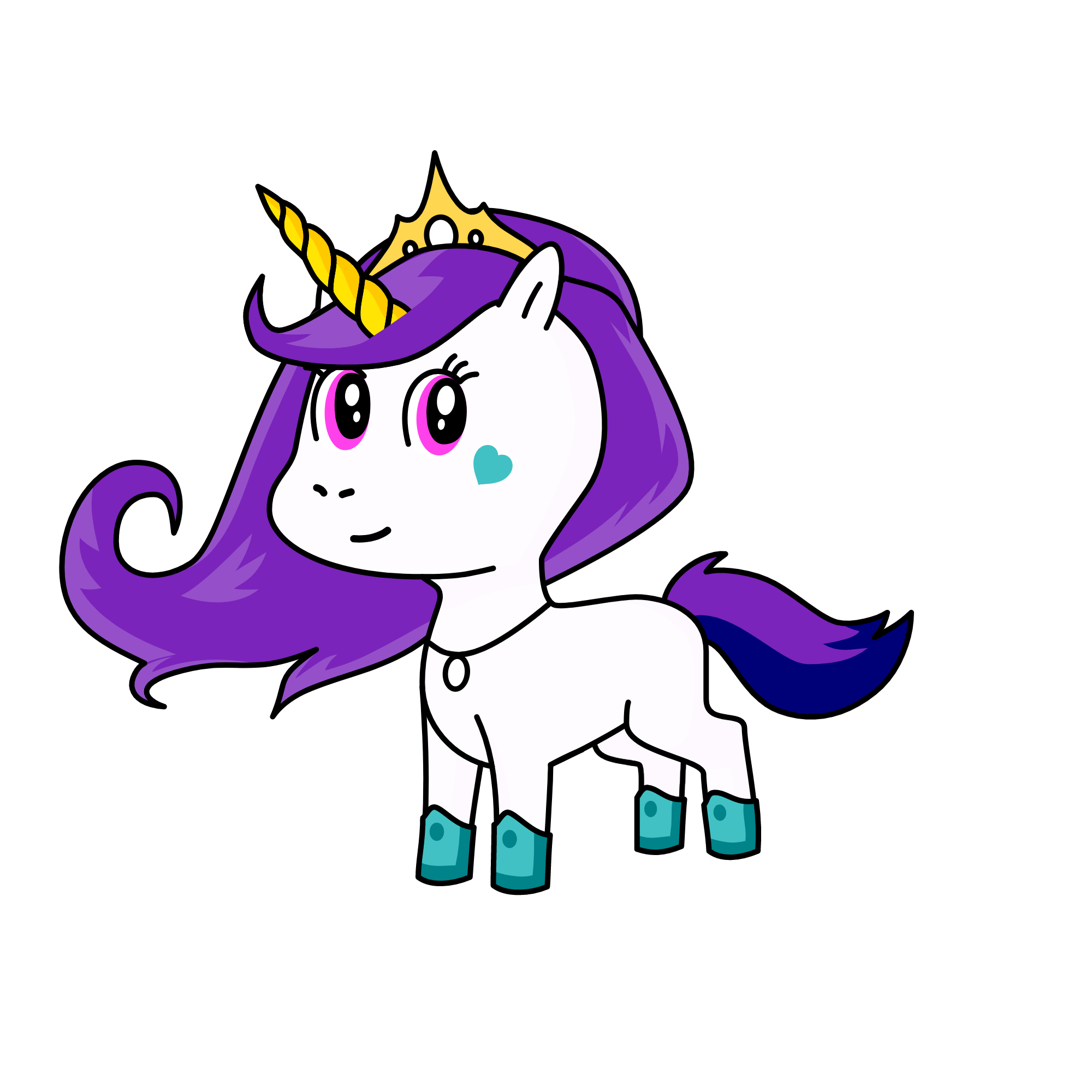 queen, the unicorn