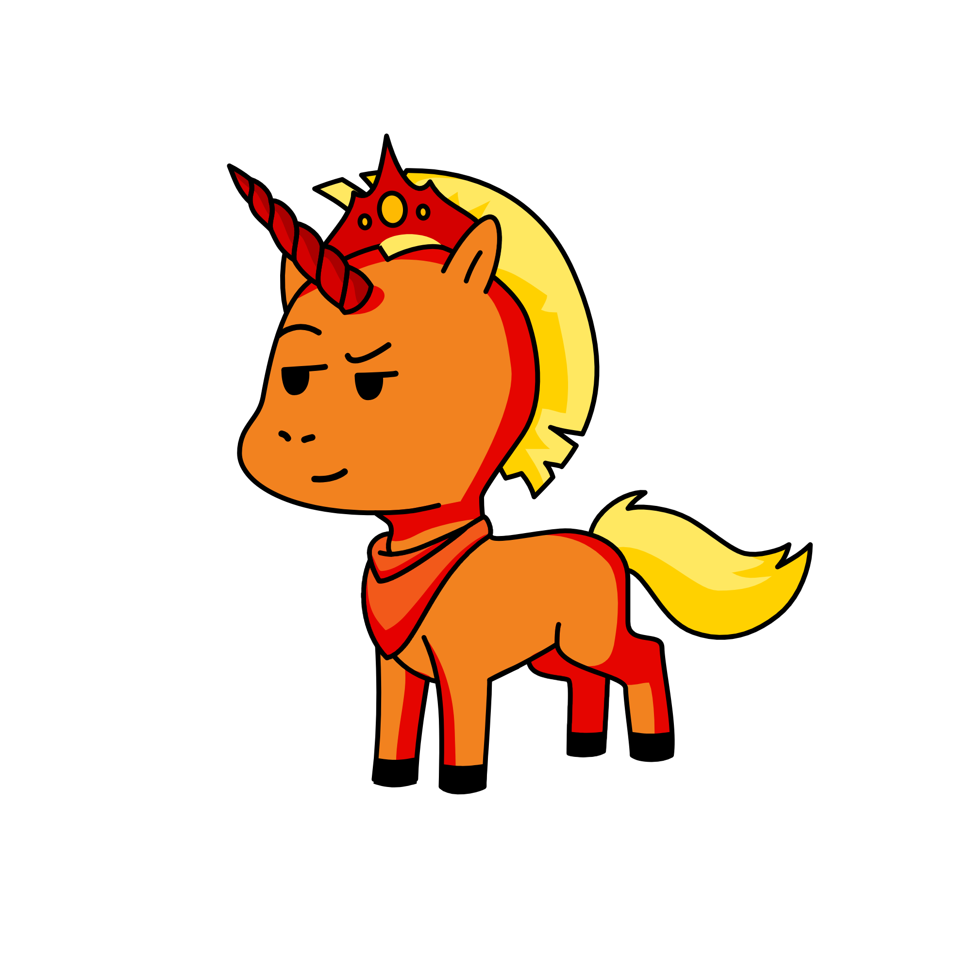 Dune, king of sand unicorns, the unicorn