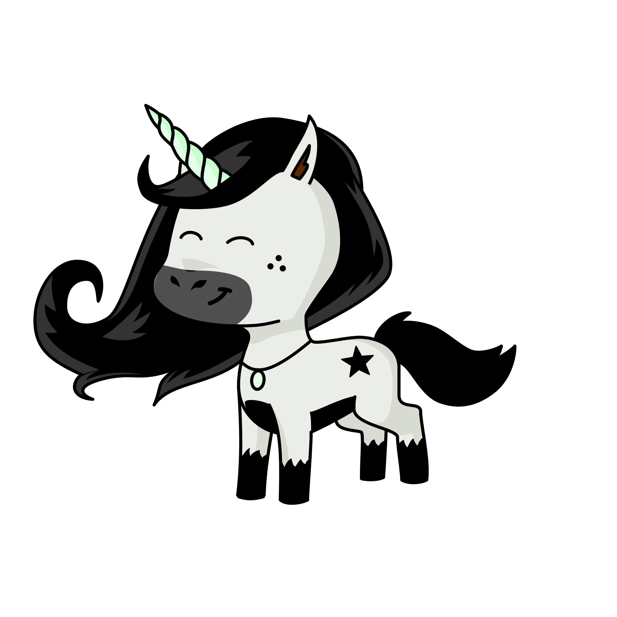 Luna, the unicorn
