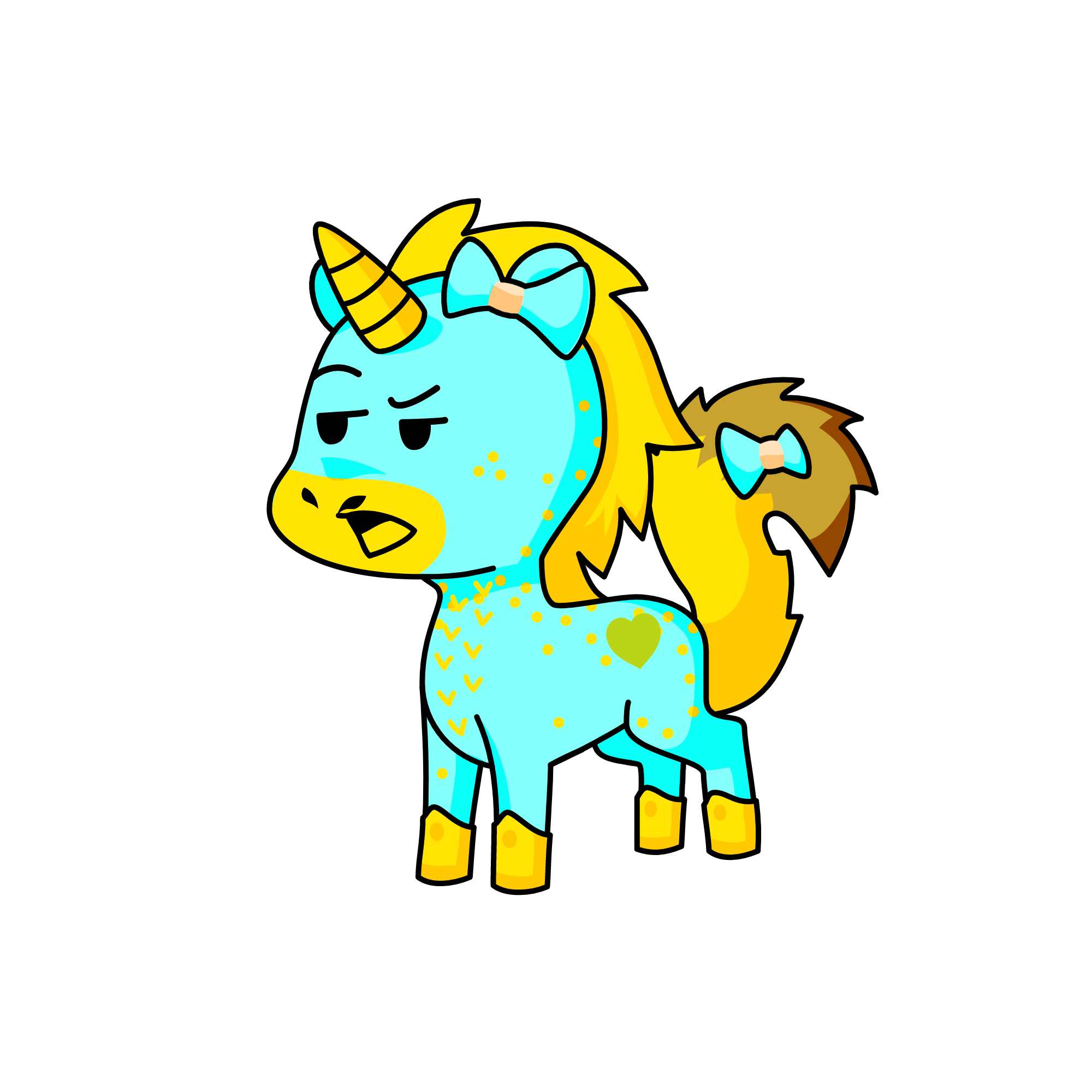 Caitlin, the unicorn