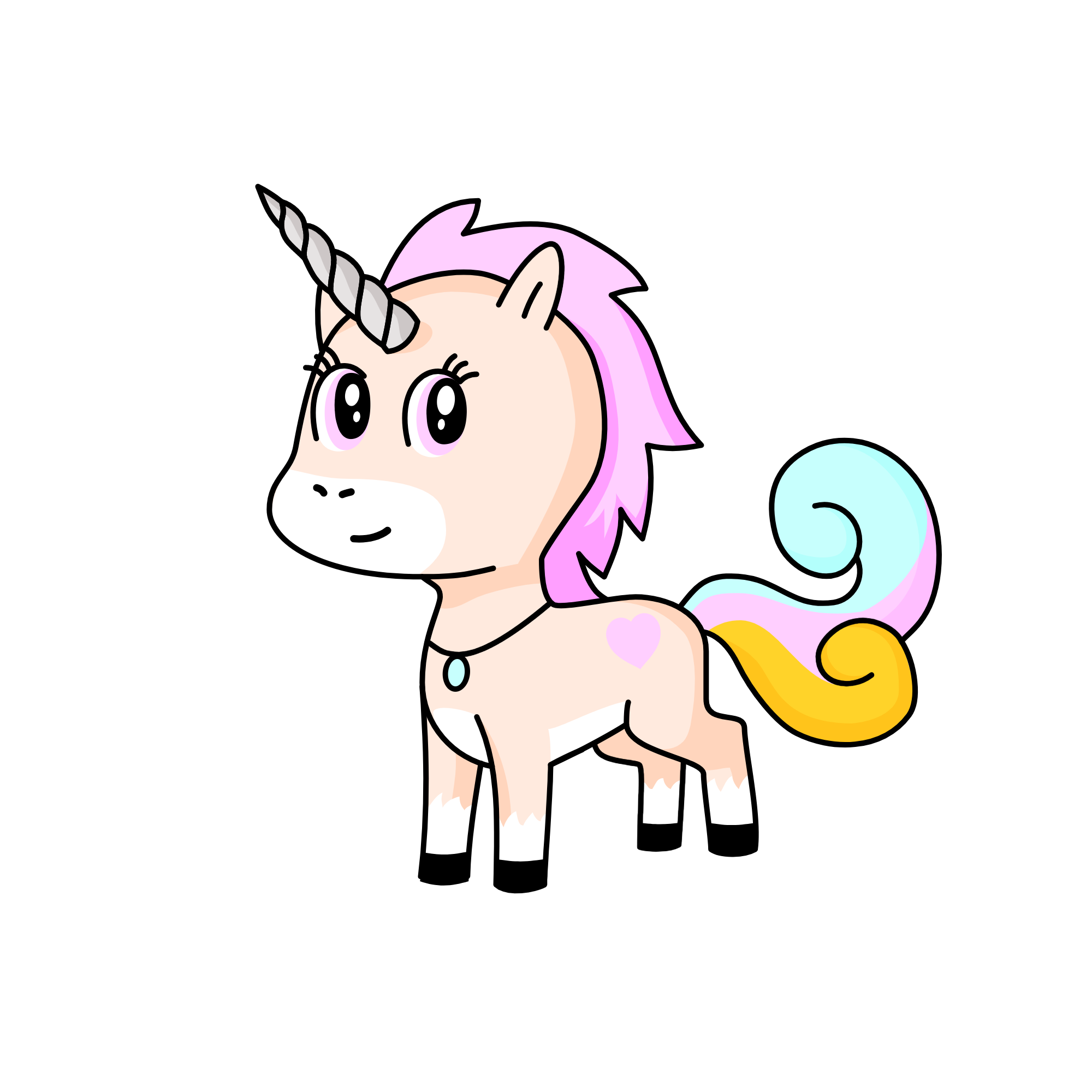 Dolly, the unicorn