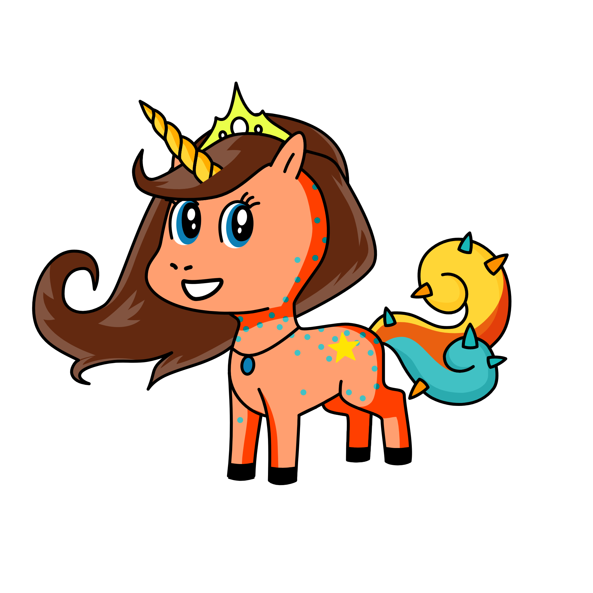 Maelee, the unicorn