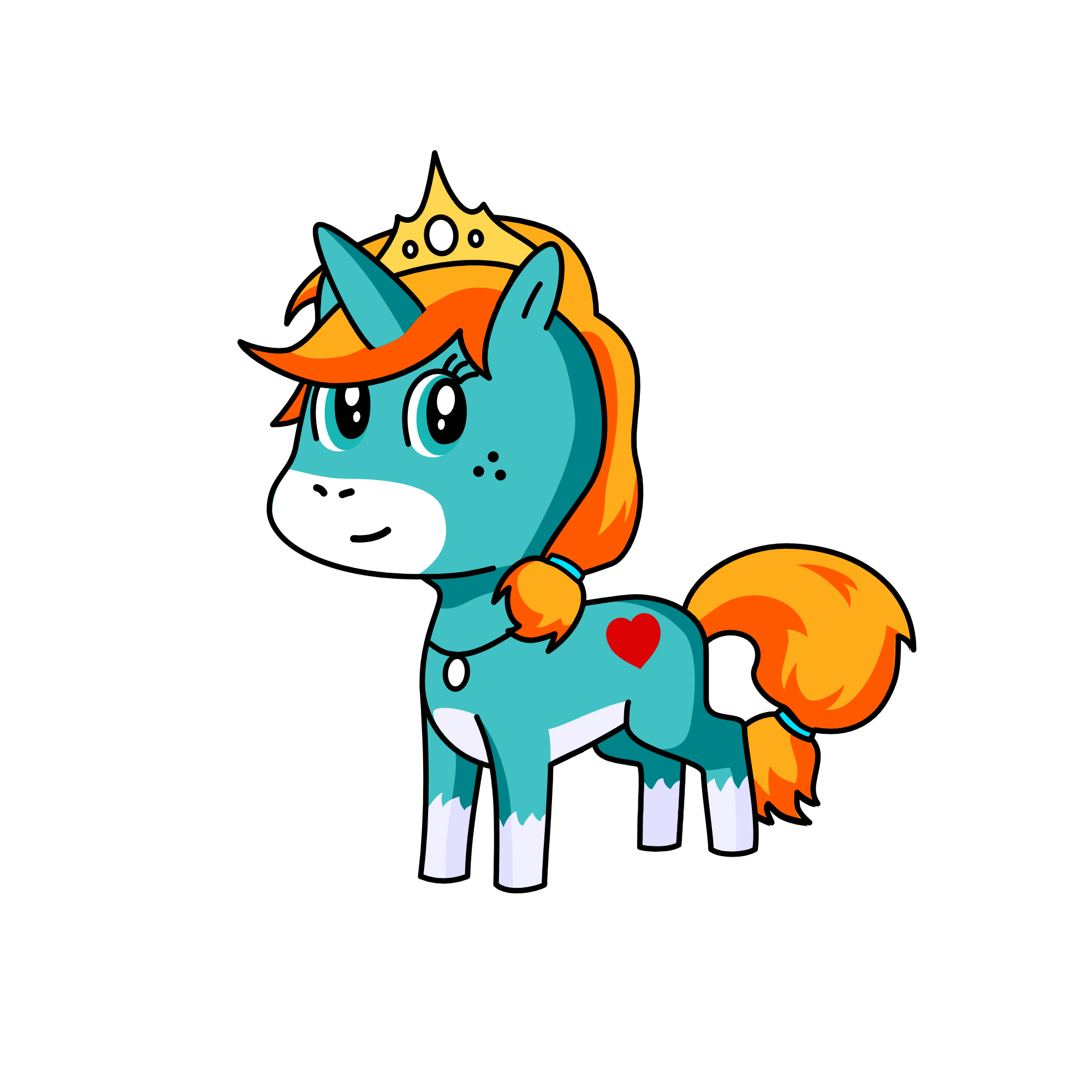 Poppy, the unicorn