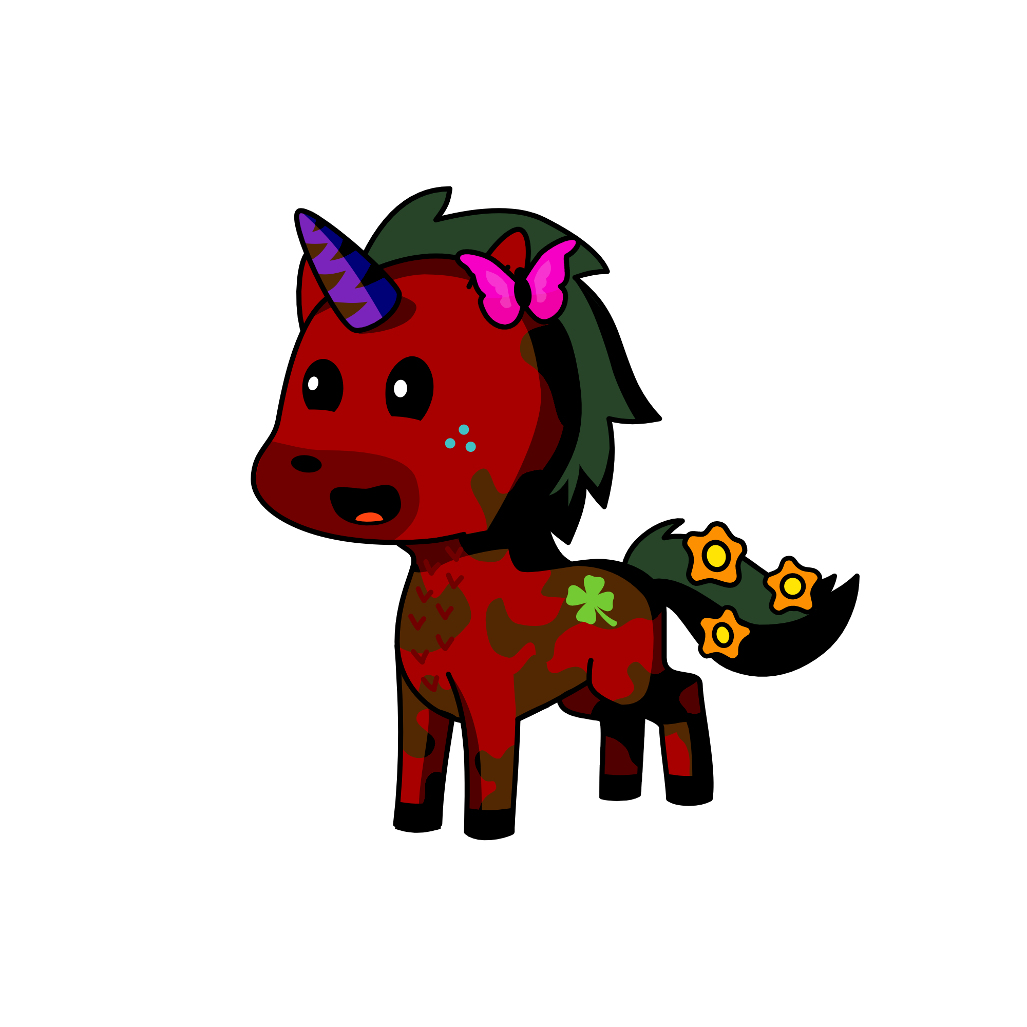 Muddy: The Wild Unicorn, the unicorn