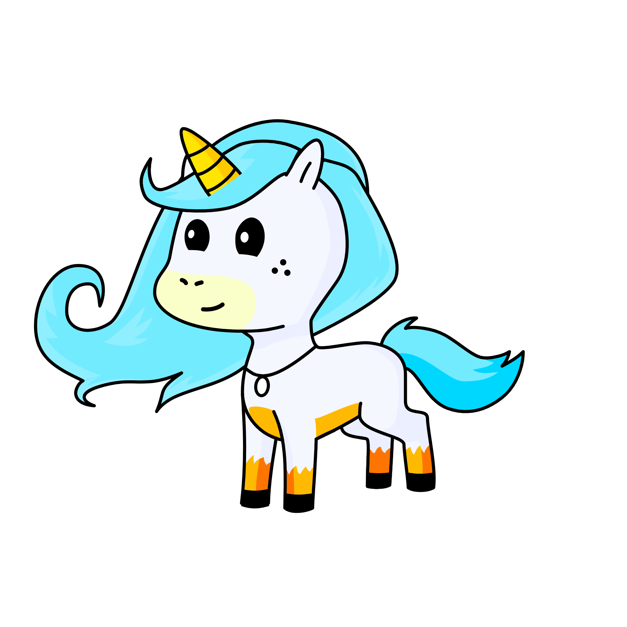 AKJ, the unicorn