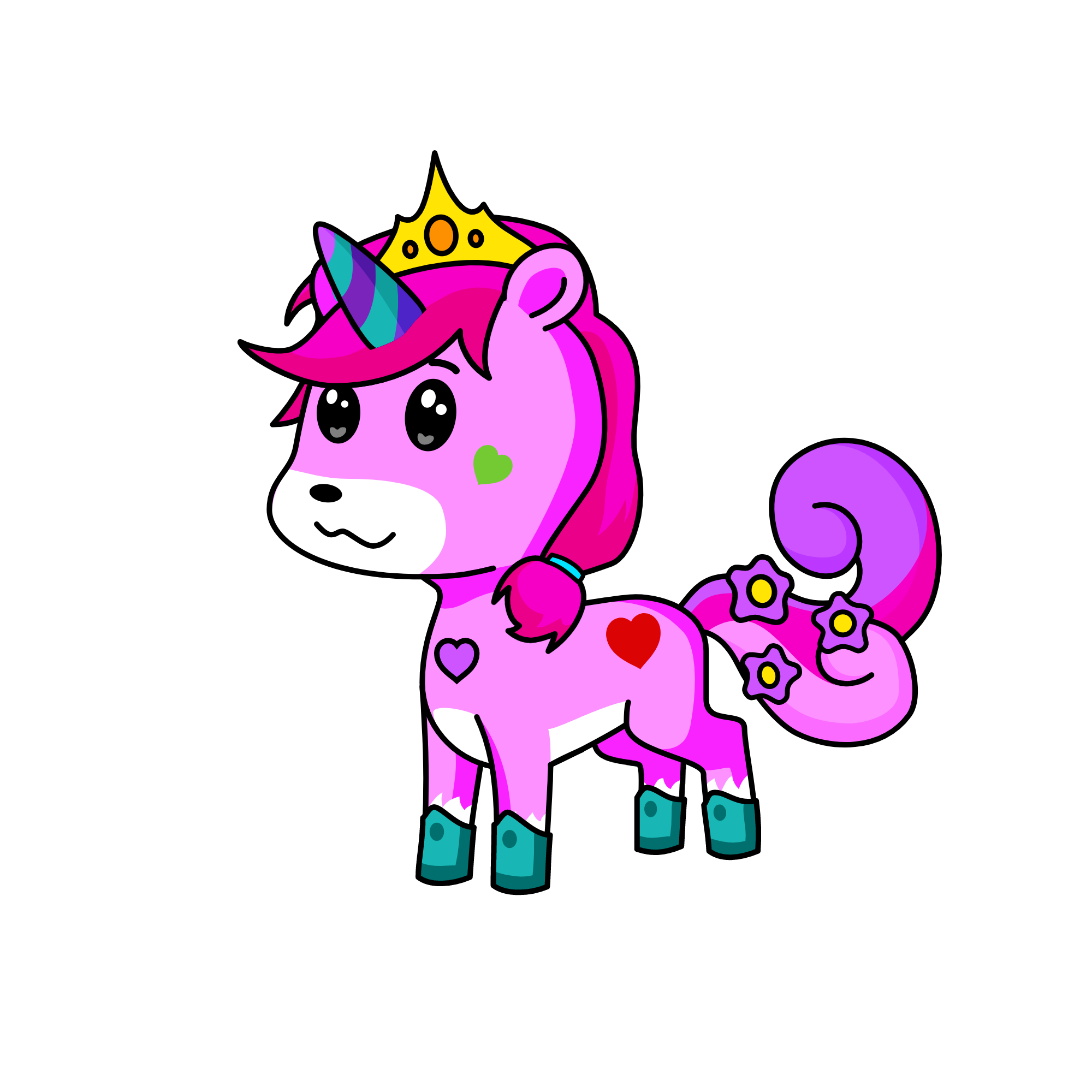Kira: Unicorn Goddess of Kawaii, the unicorn