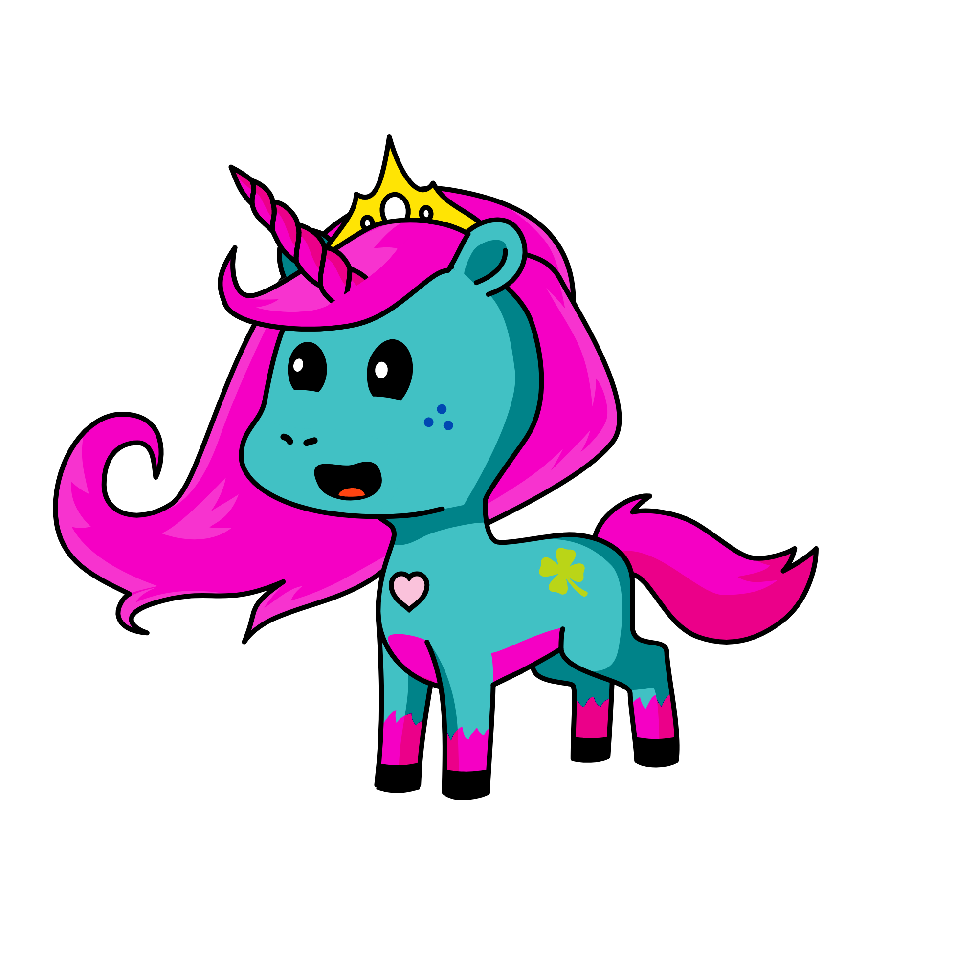 kitty, the unicorn