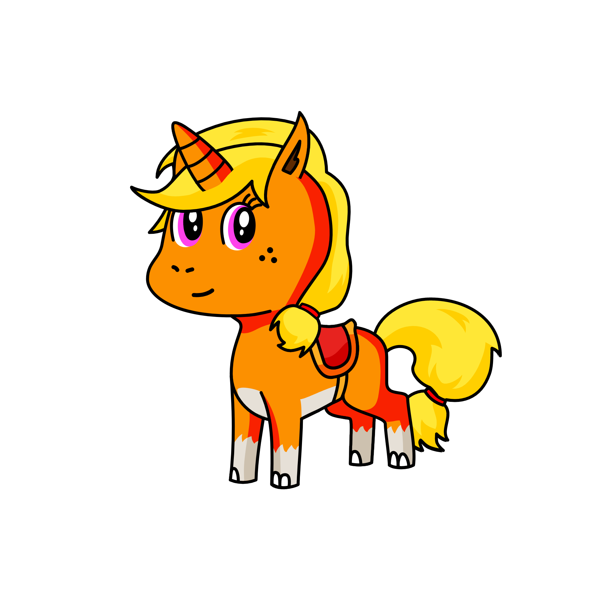 a, the unicorn