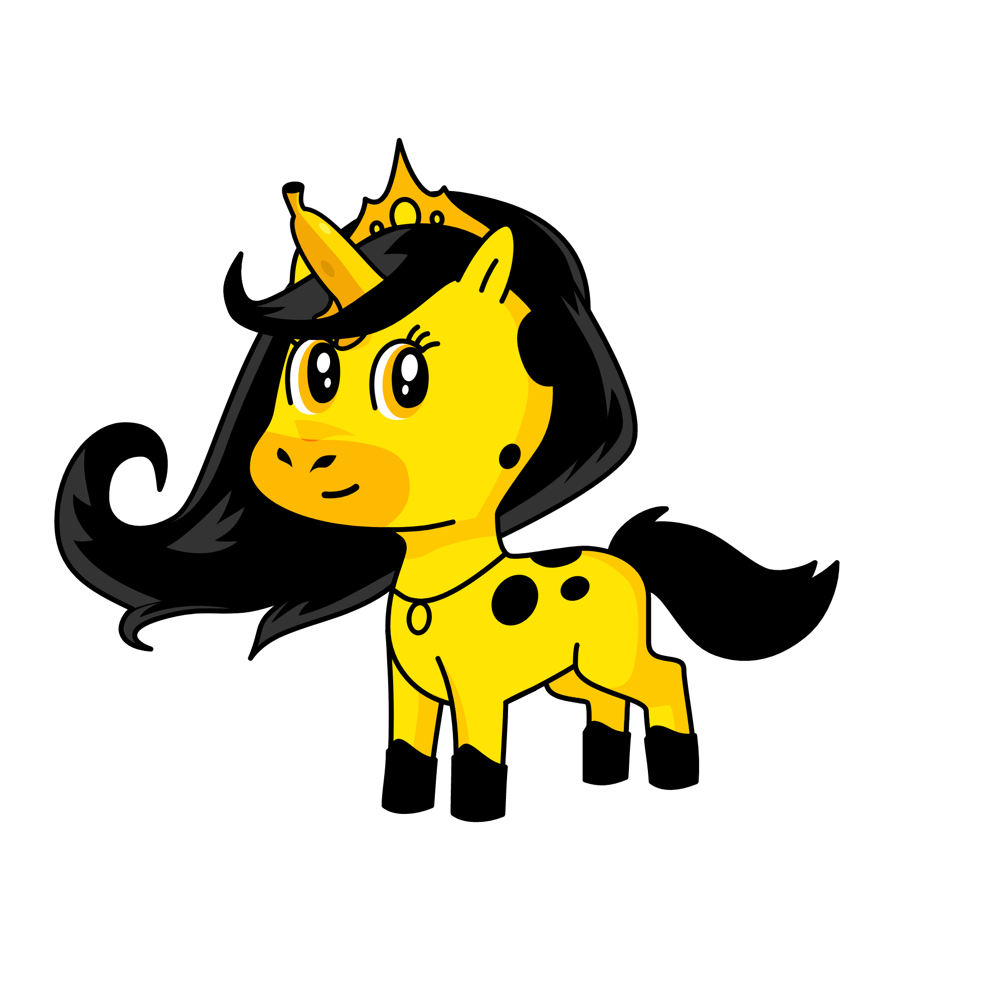 banana queen, the unicorn