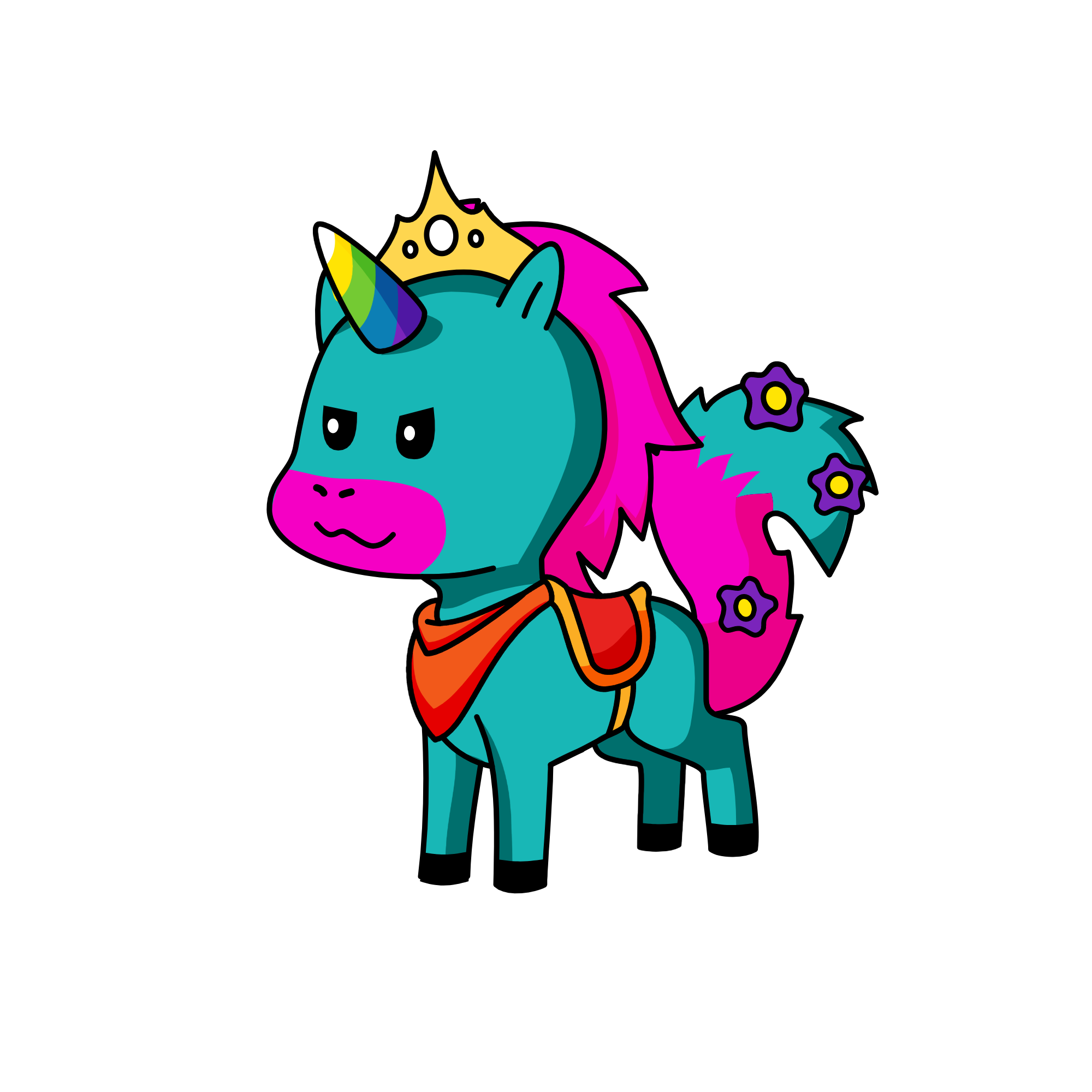 Cotton Candy, the unicorn