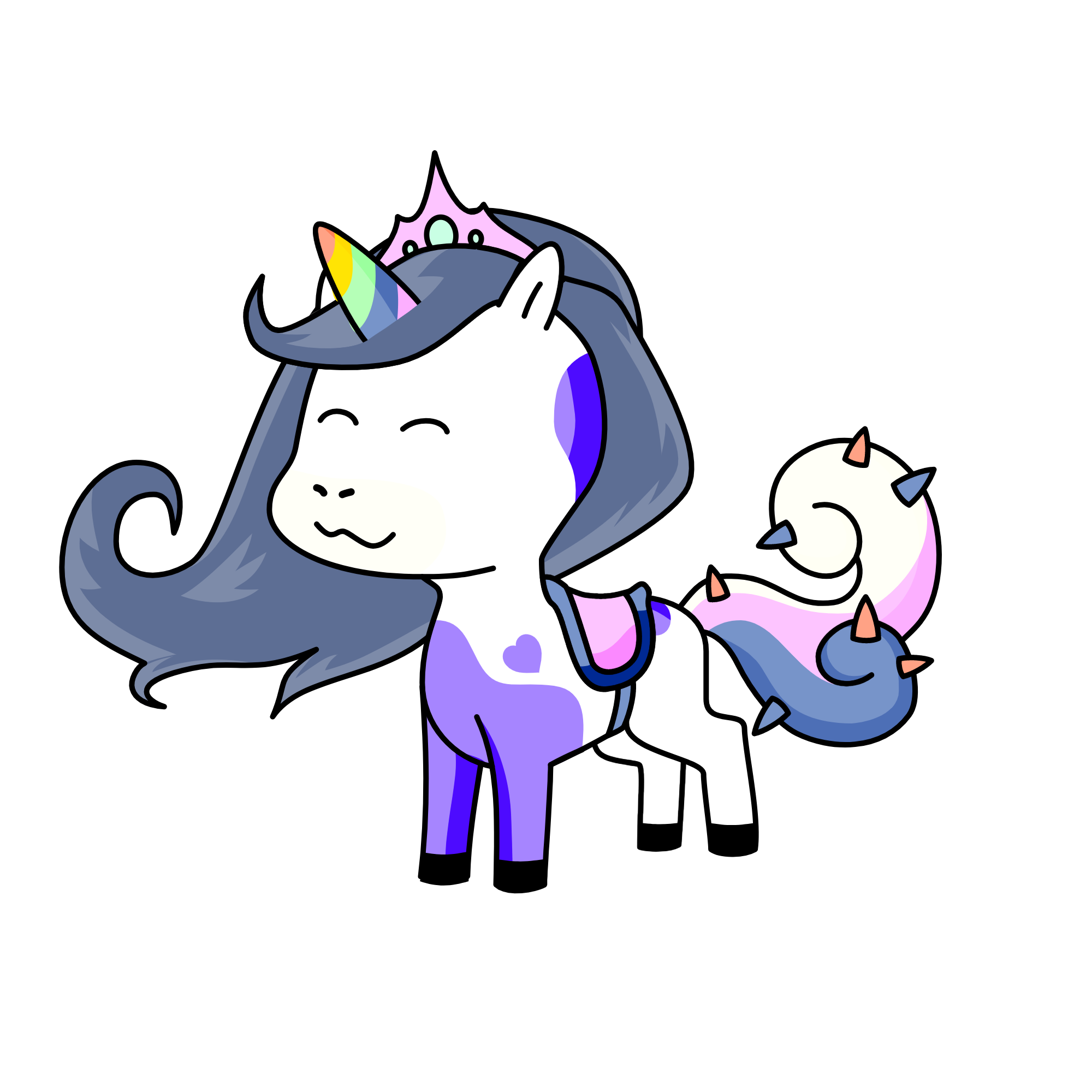 (me) but i'm your queen, the unicorn