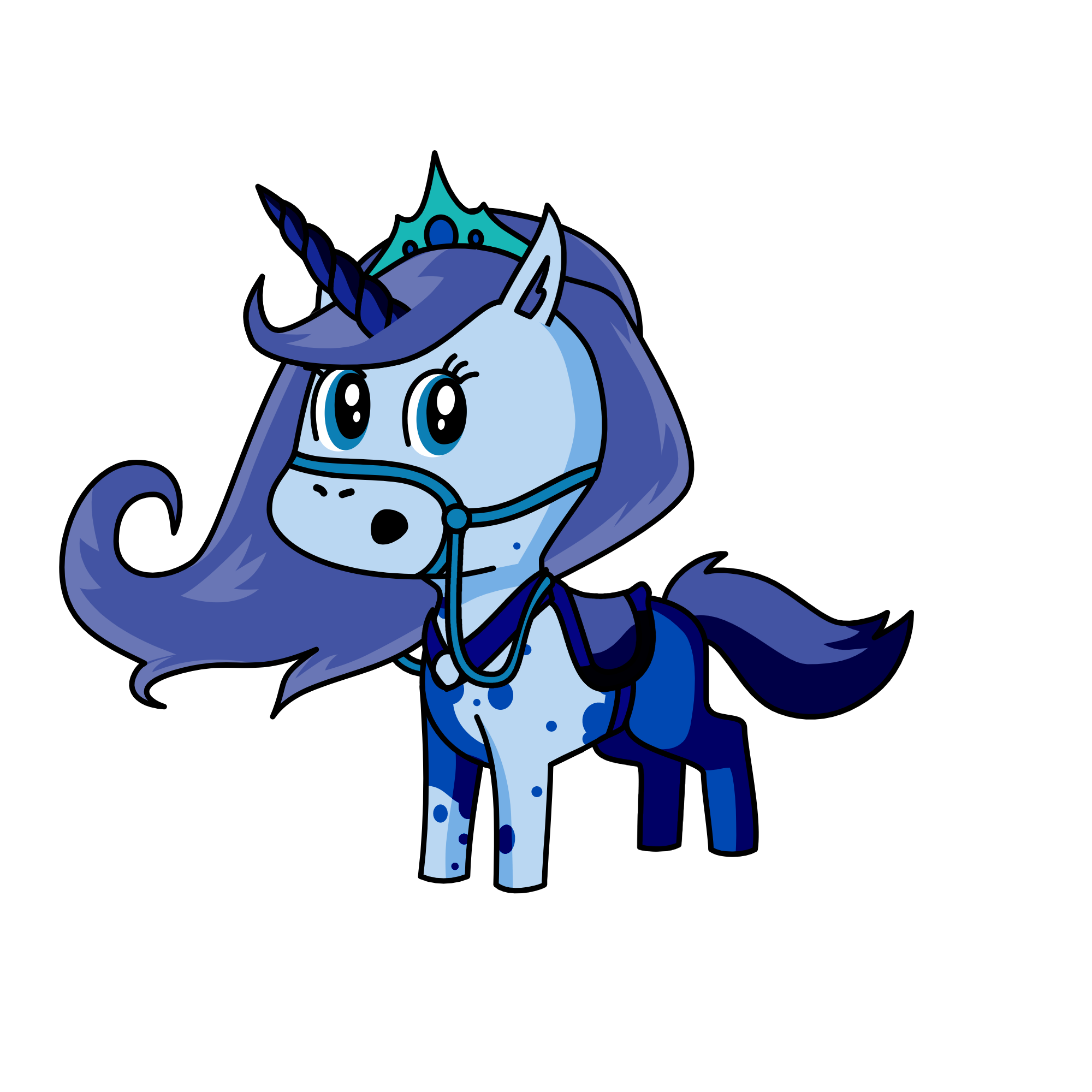 Geny, the unicorn