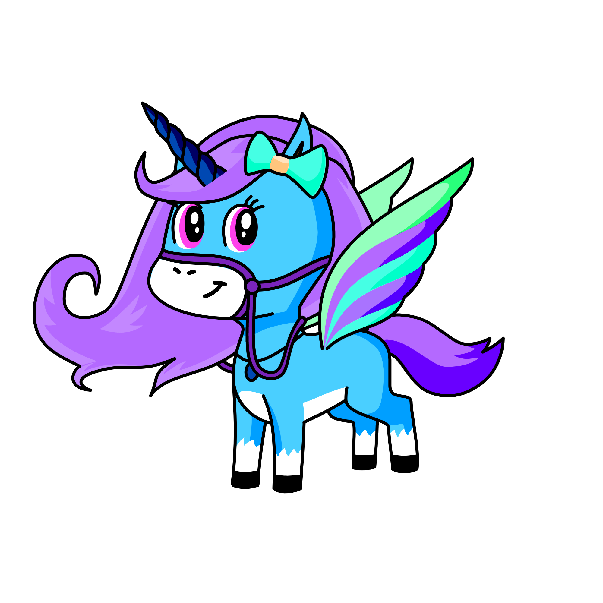 Peggarella, the unicorn