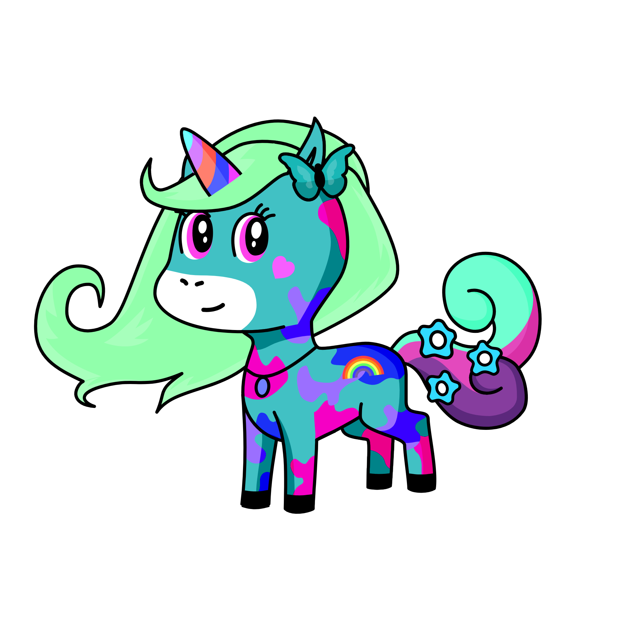 key key, the unicorn