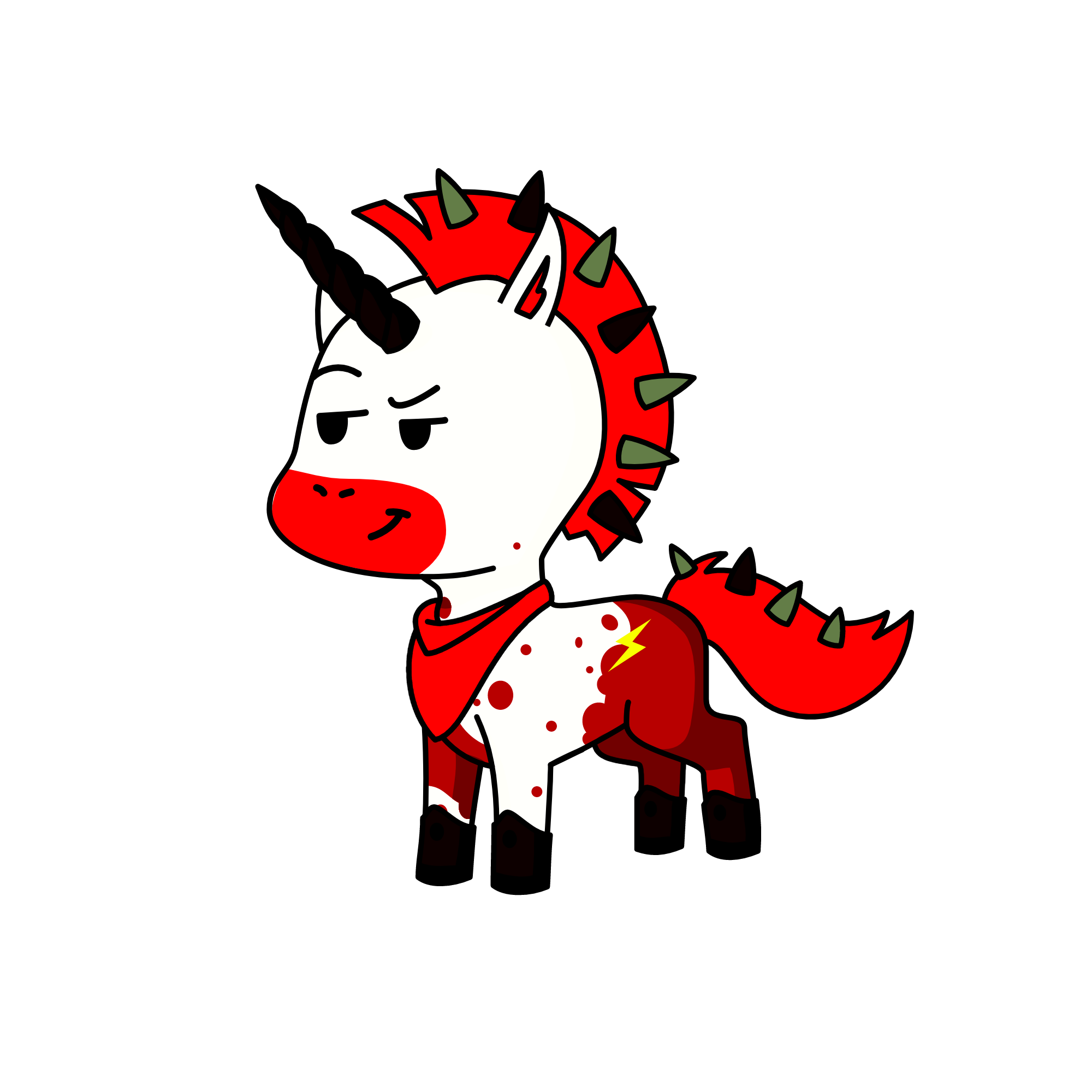 bloody alex, the unicorn