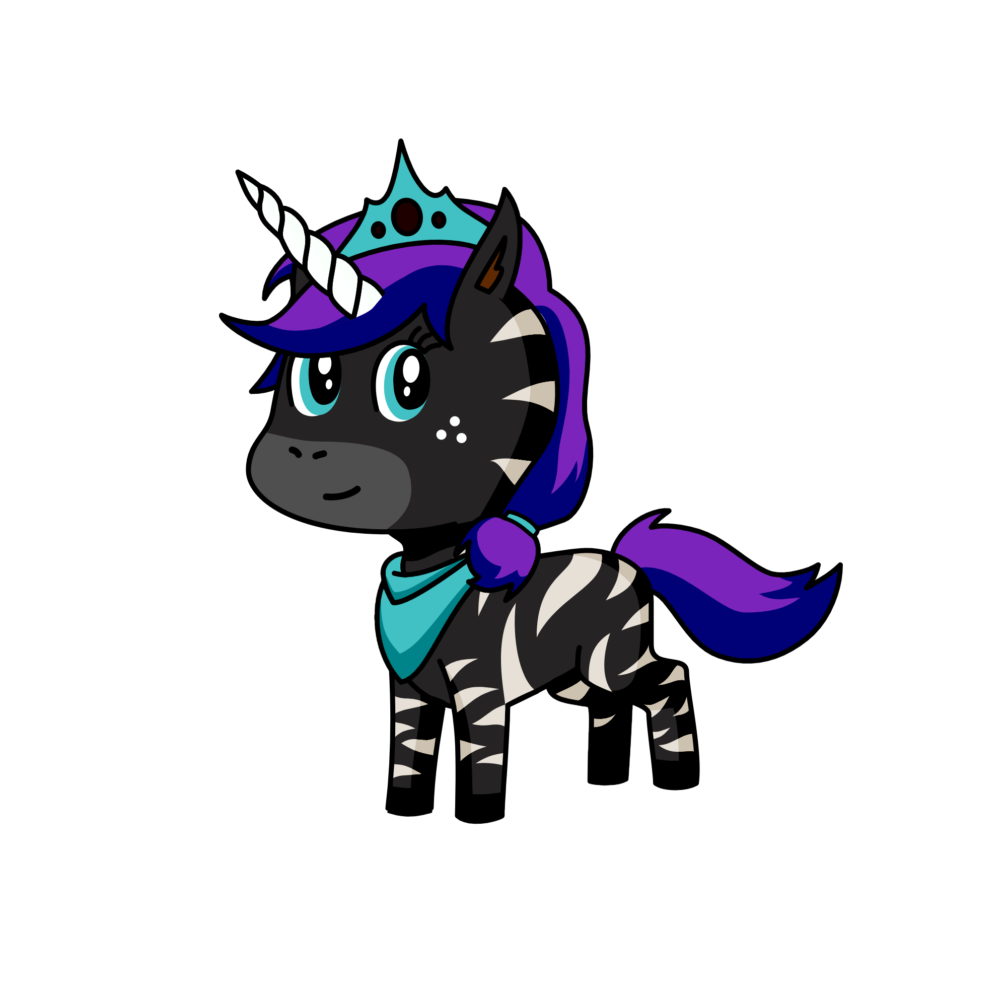 Shadow, the unicorn