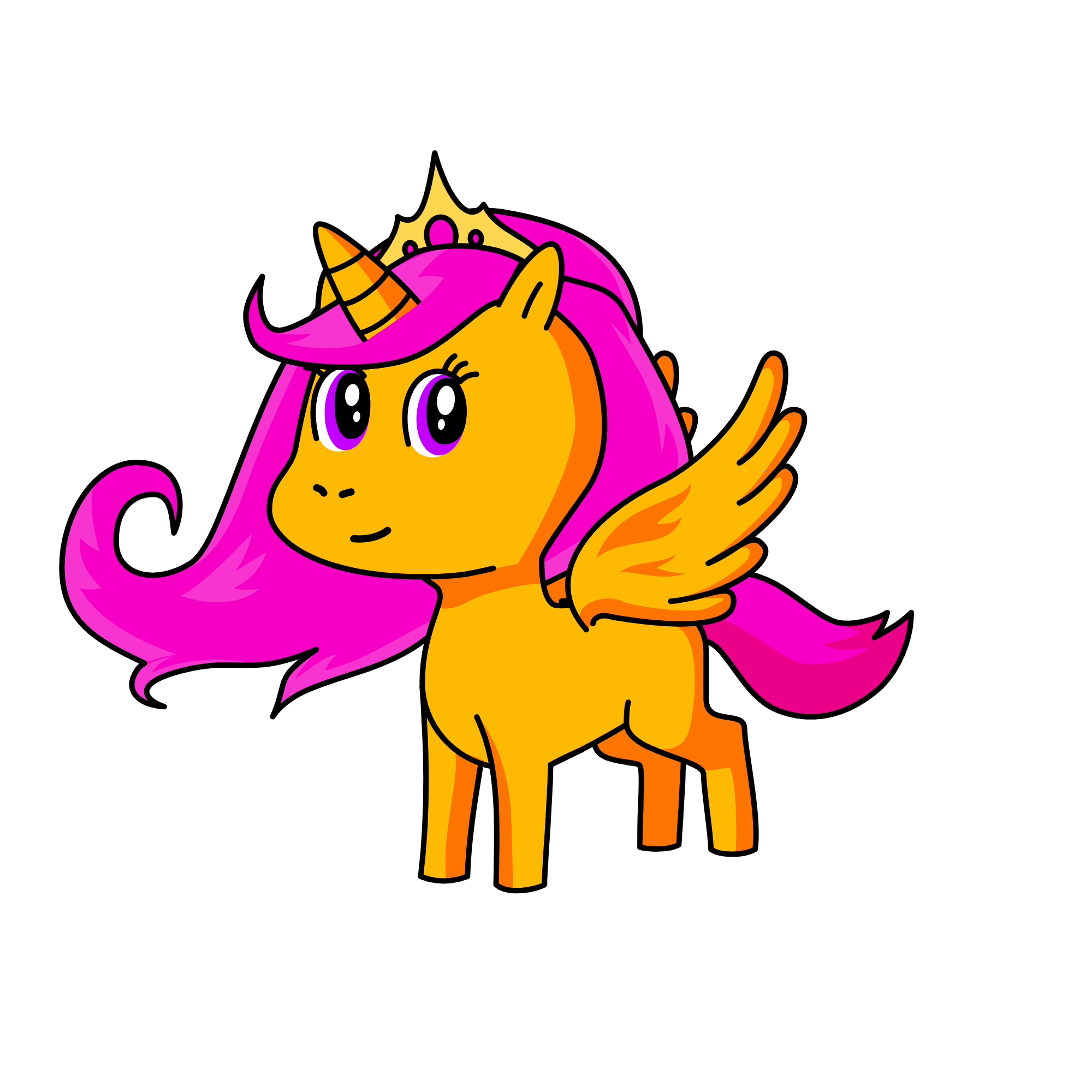 scootaloo, the unicorn