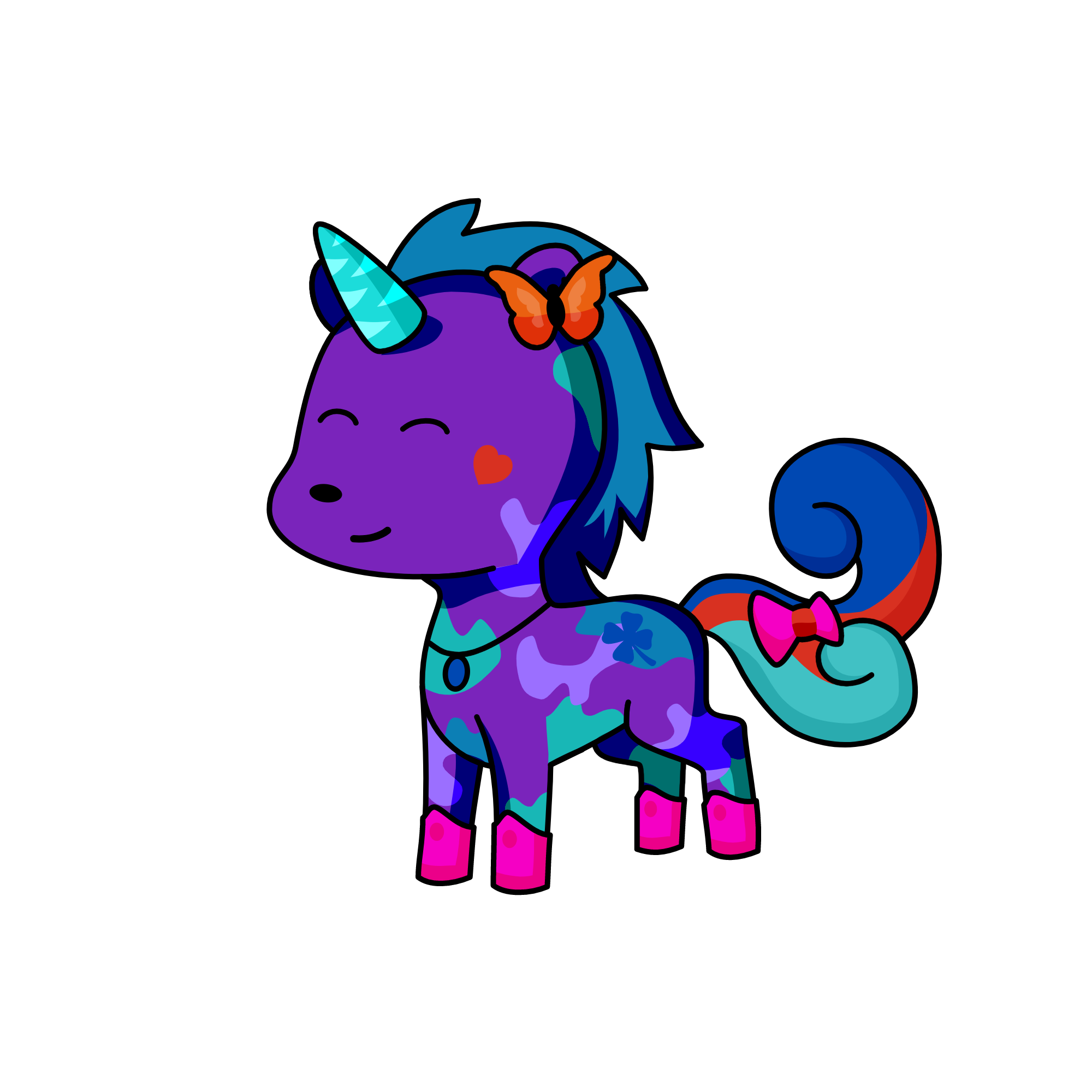 Jade, the unicorn