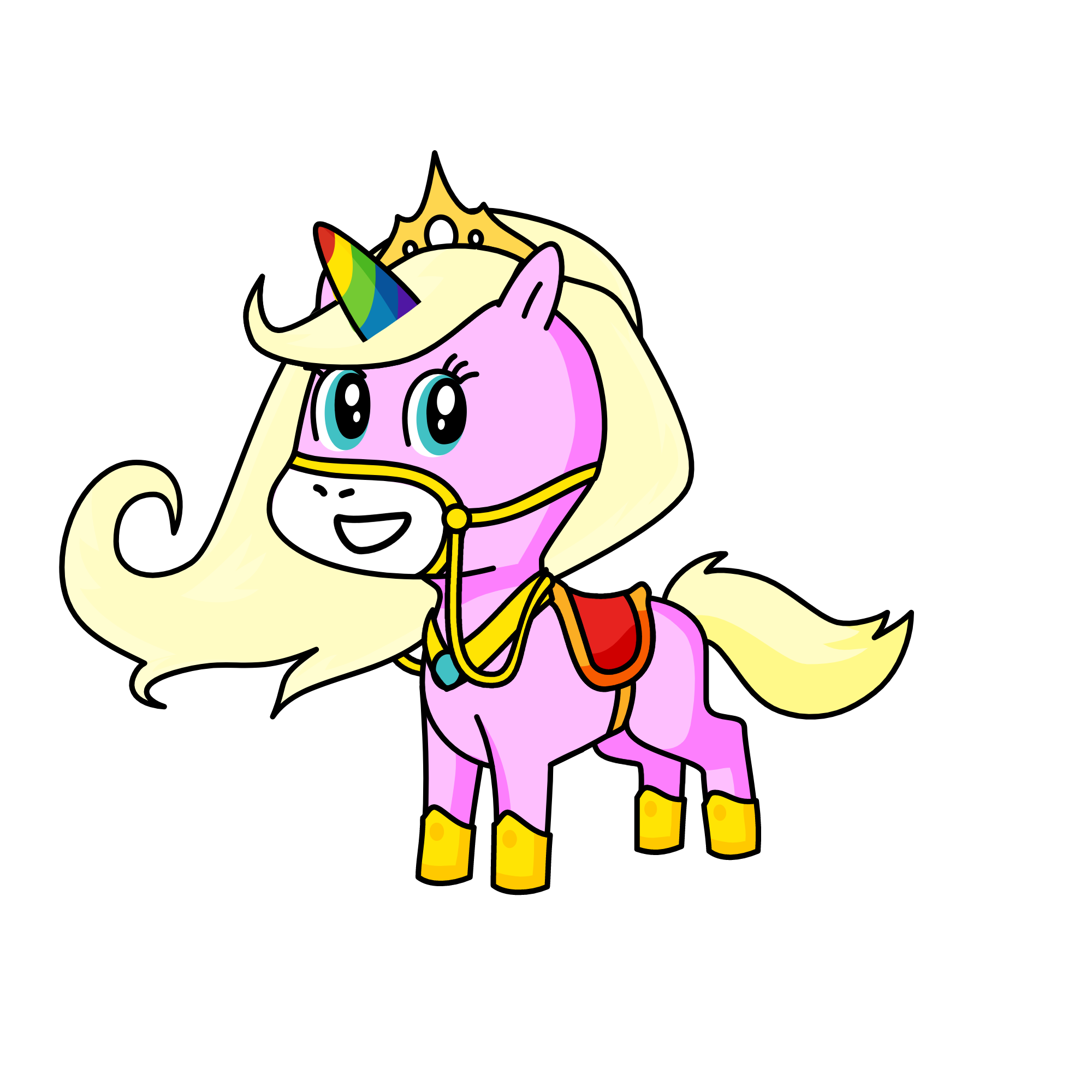 cloud princess, the unicorn