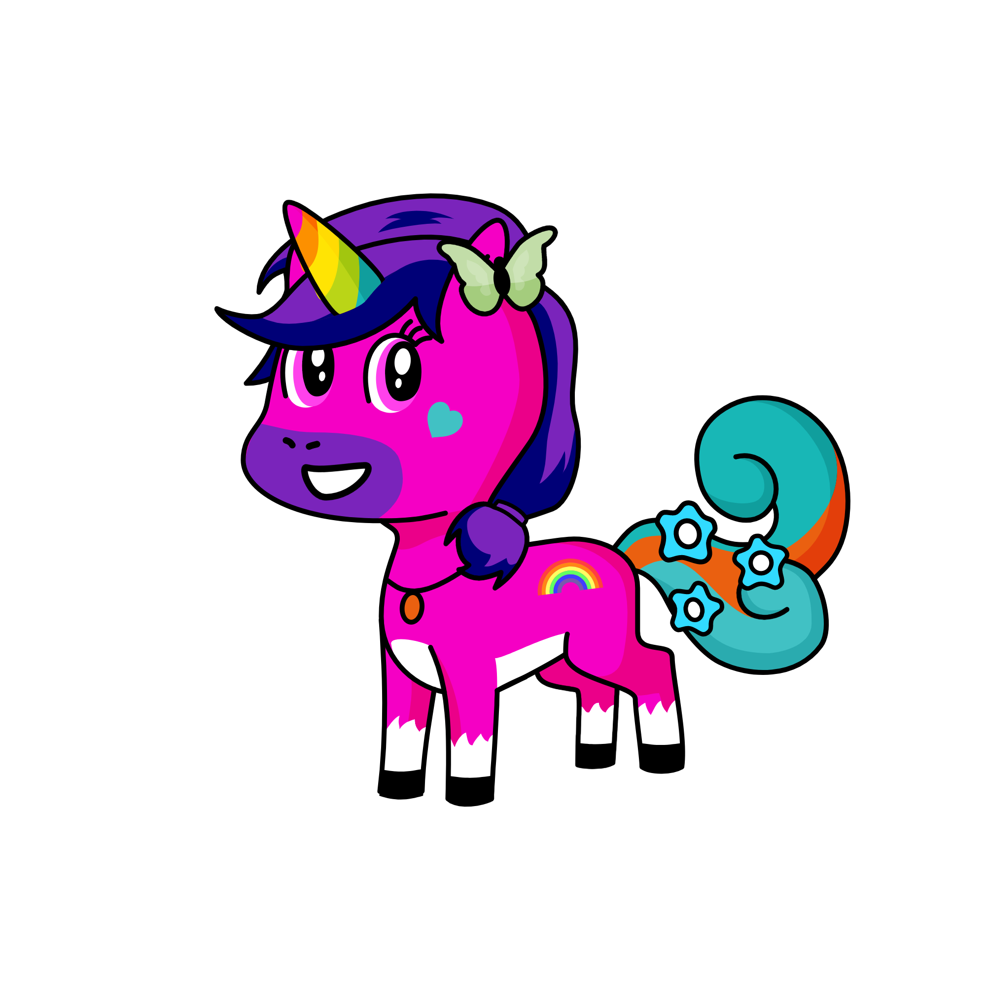 ranbow, the unicorn