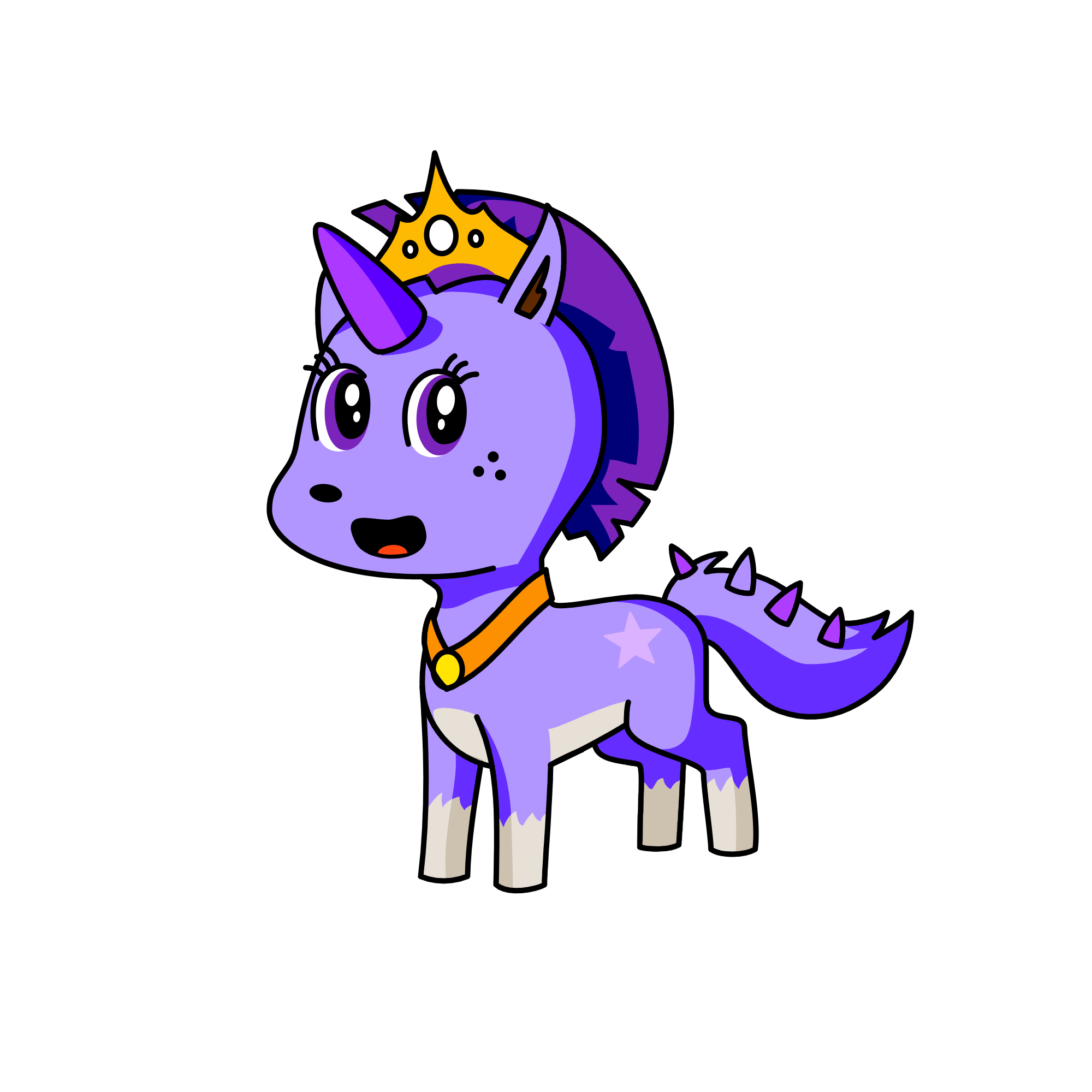 SugarStar, the unicorn