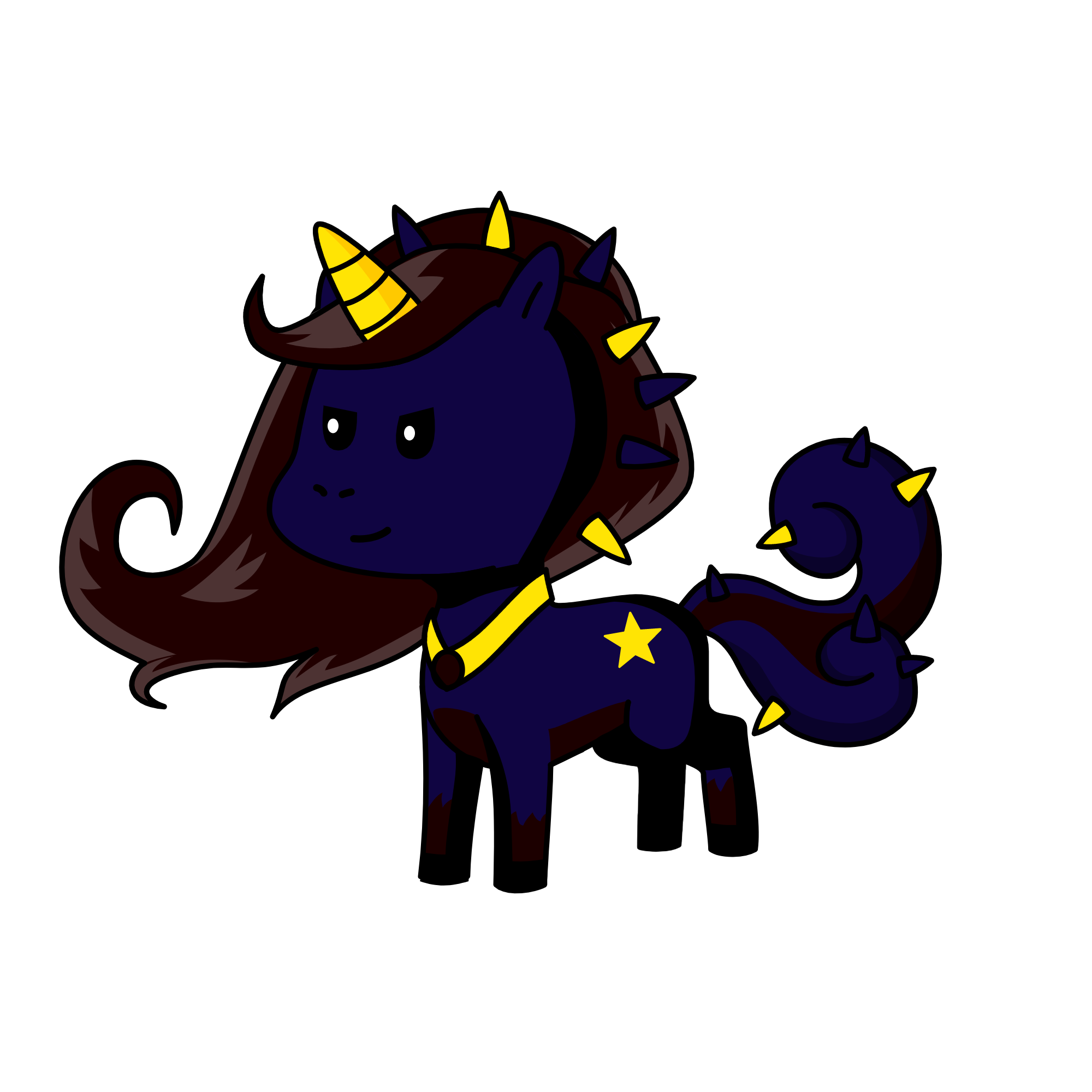 Midnight, the unicorn