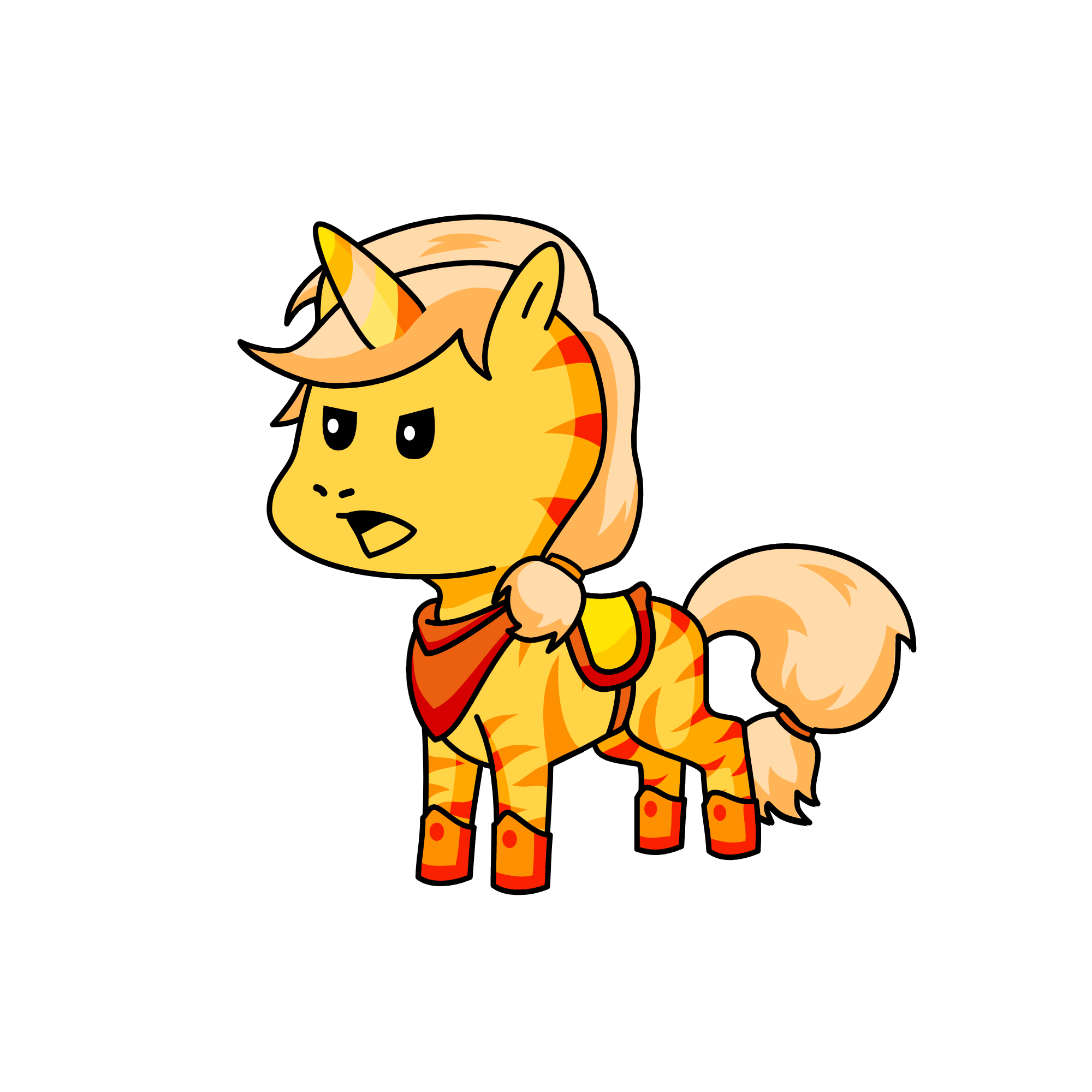 Sandy, the unicorn