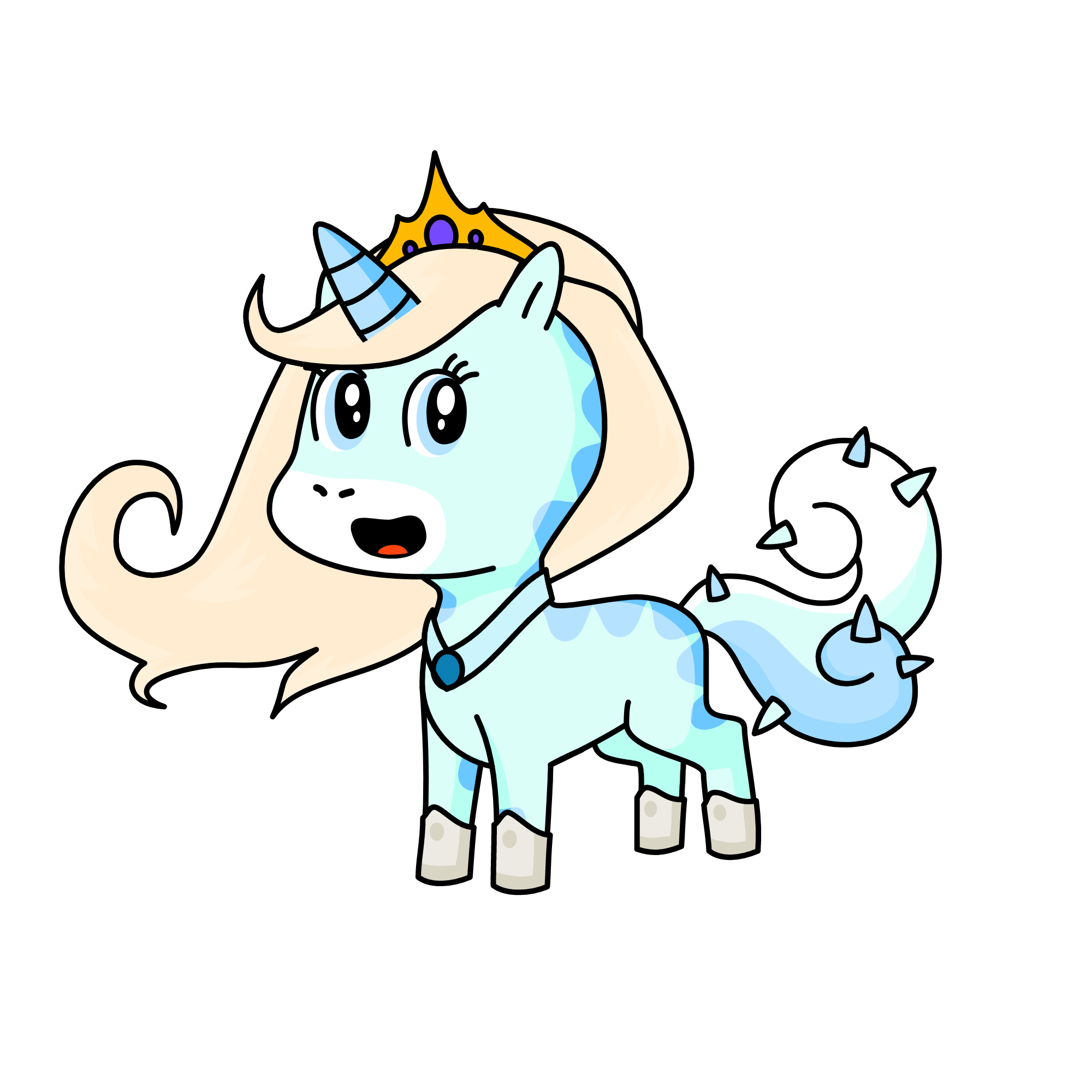 Elsa, the unicorn
