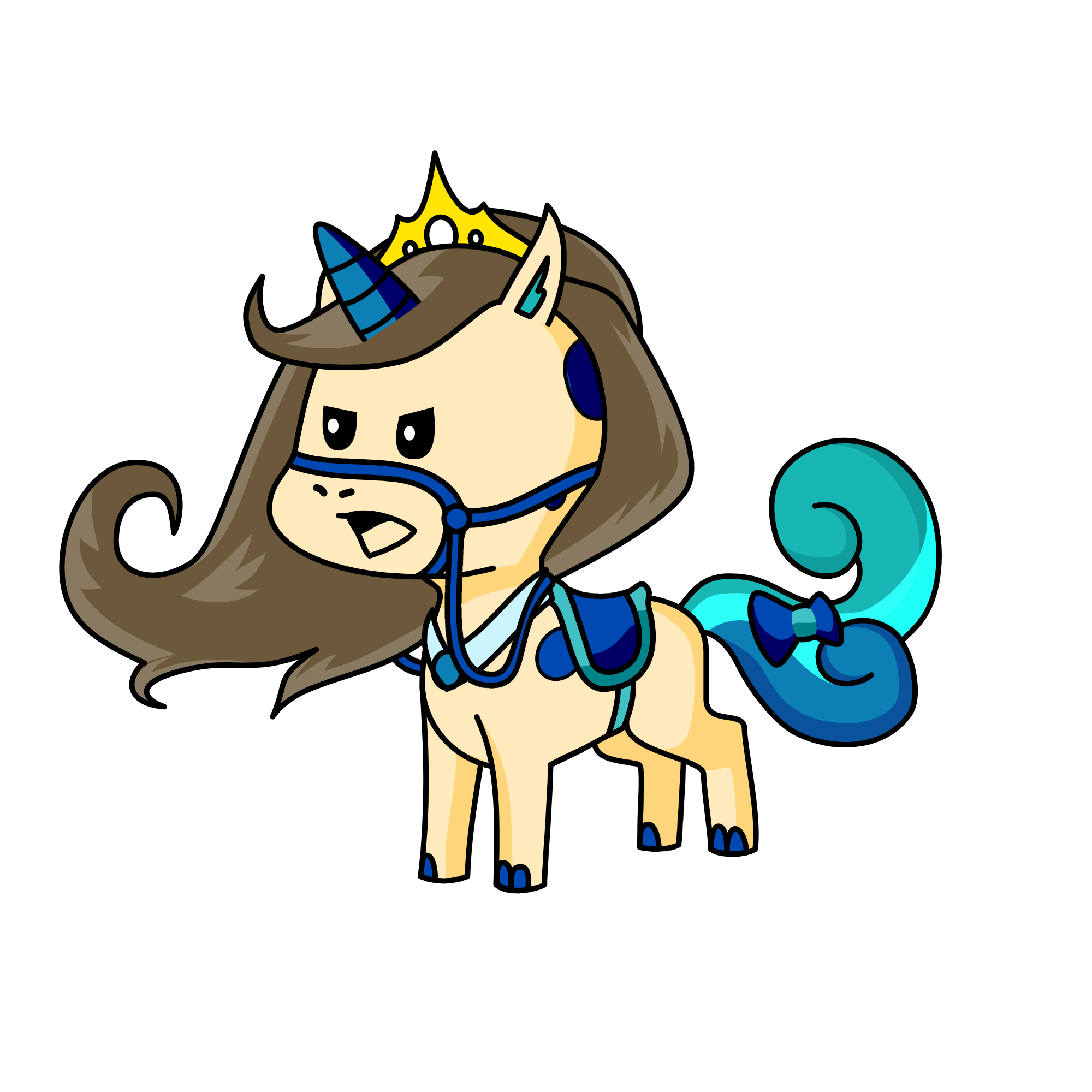 Hayzel, the unicorn
