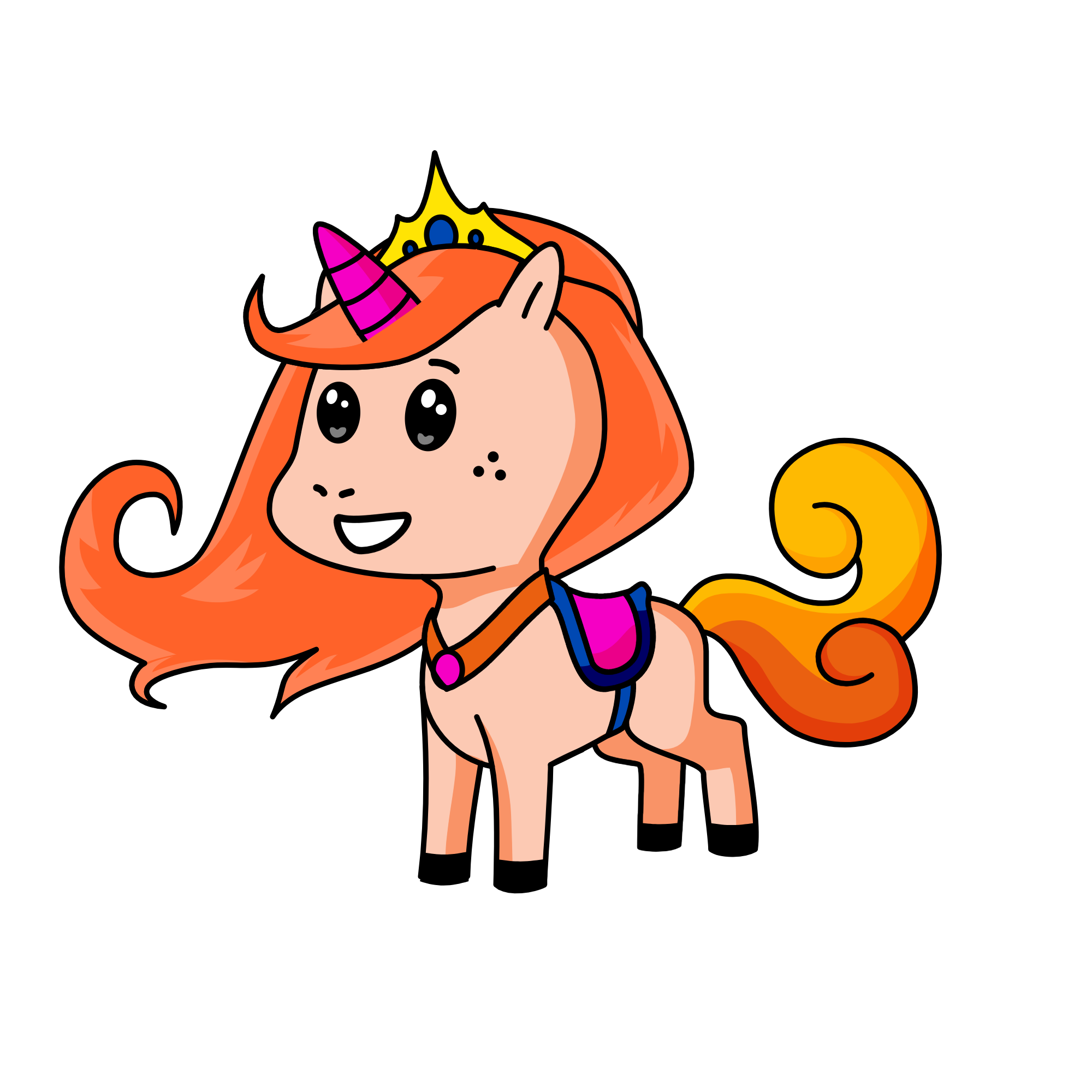 Anna, the unicorn