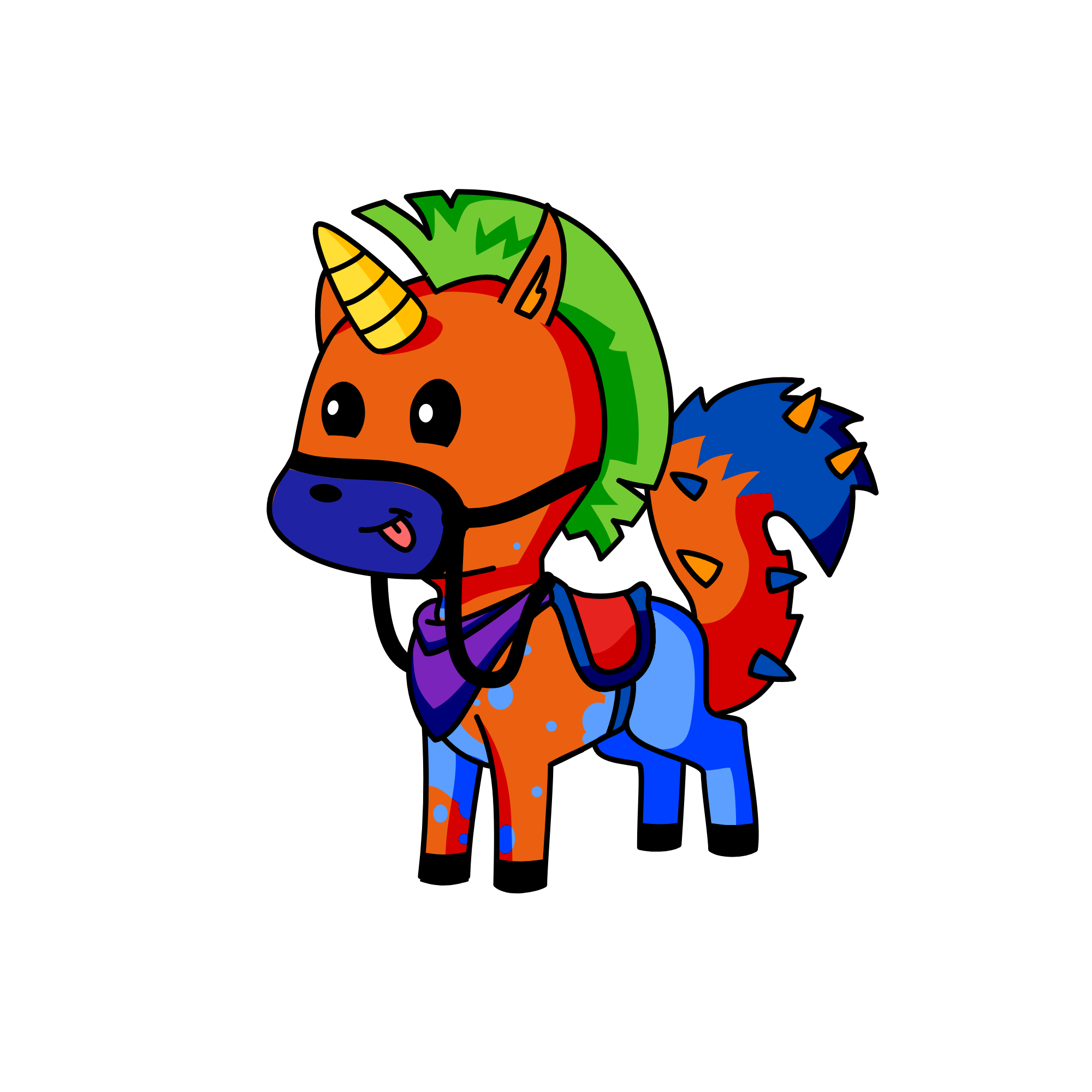 BIBITY BOP, the unicorn