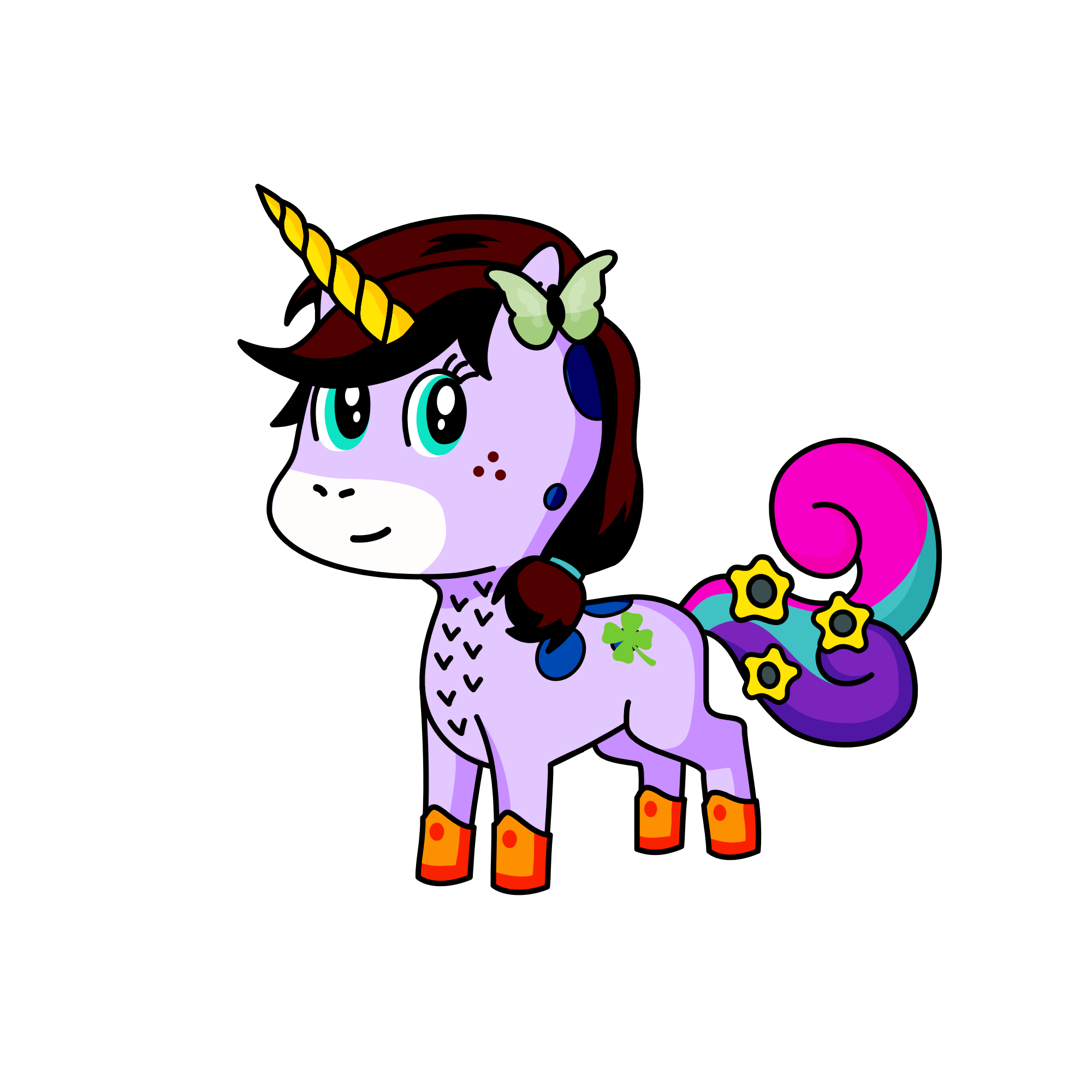 Christy von cupcake, the unicorn