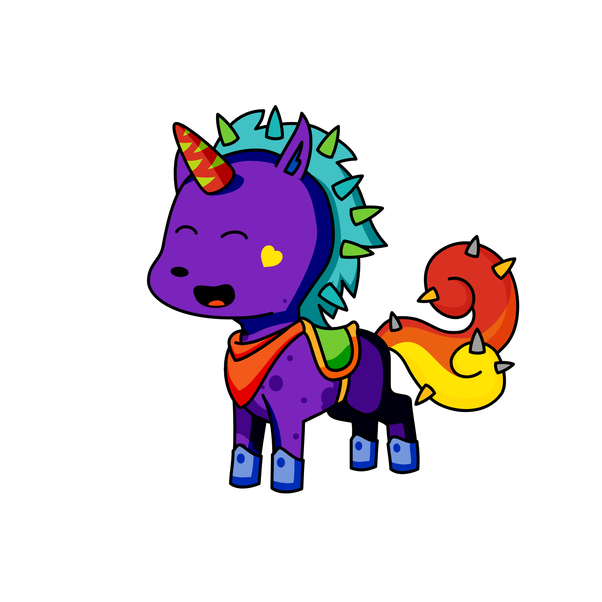 pinycorn, the unicorn
