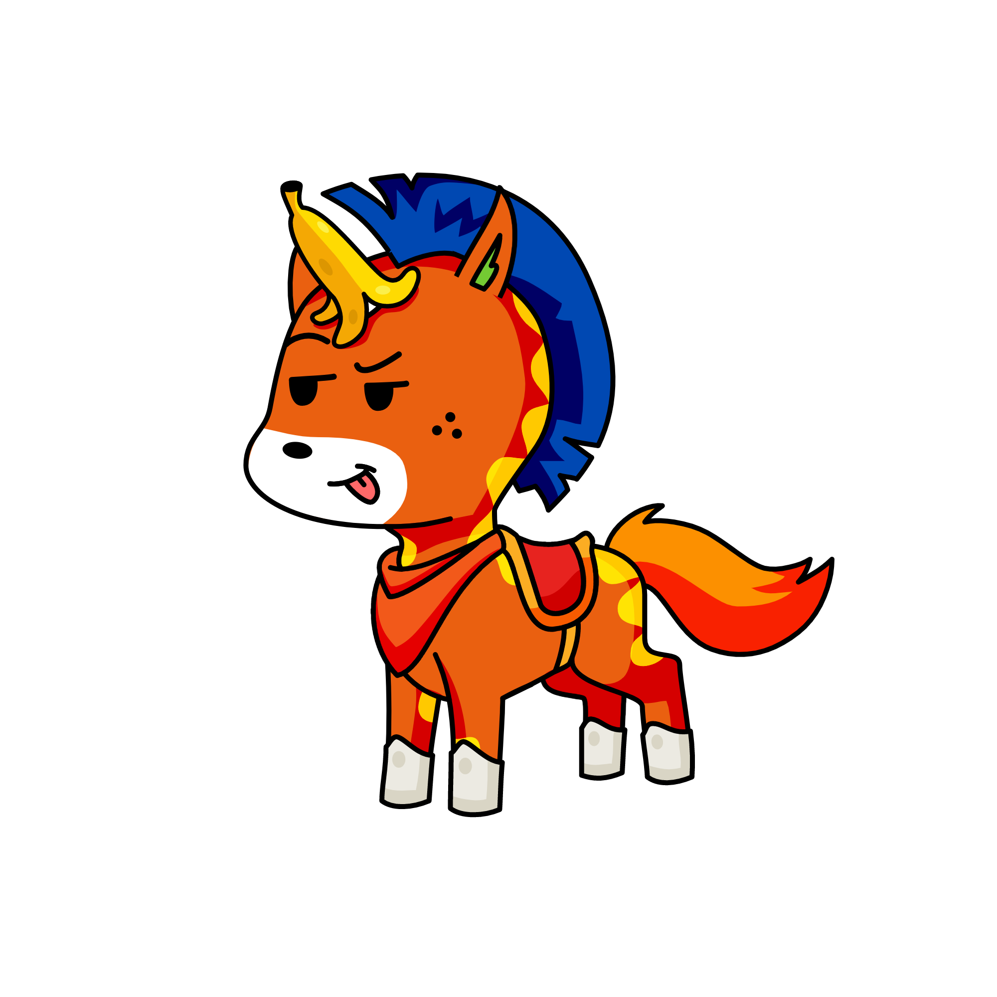 dumb dumb, the unicorn