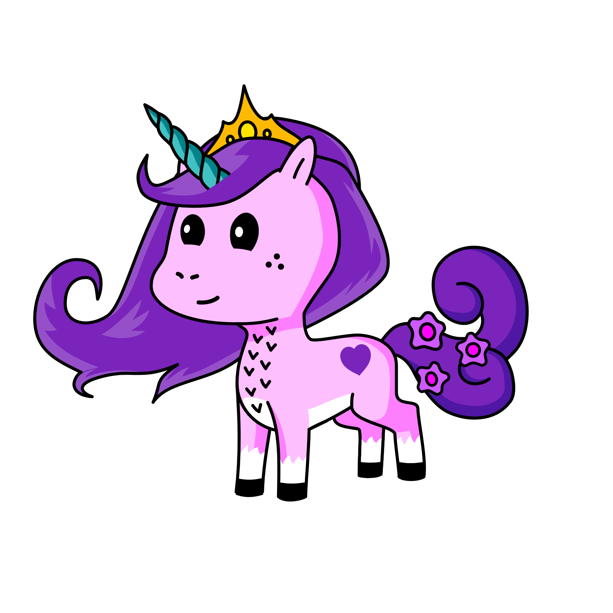 Queen of Twinkle, the unicorn