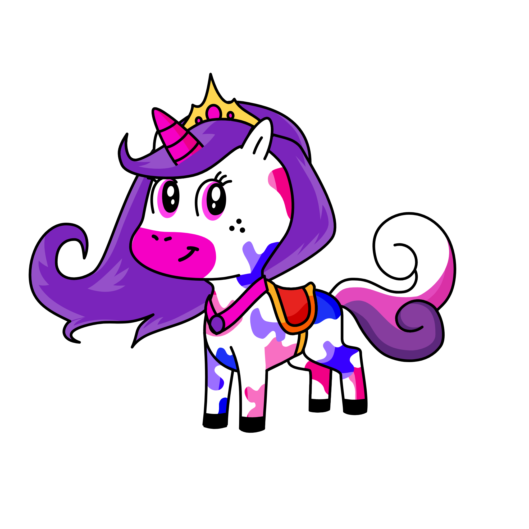 Brave, the unicorn