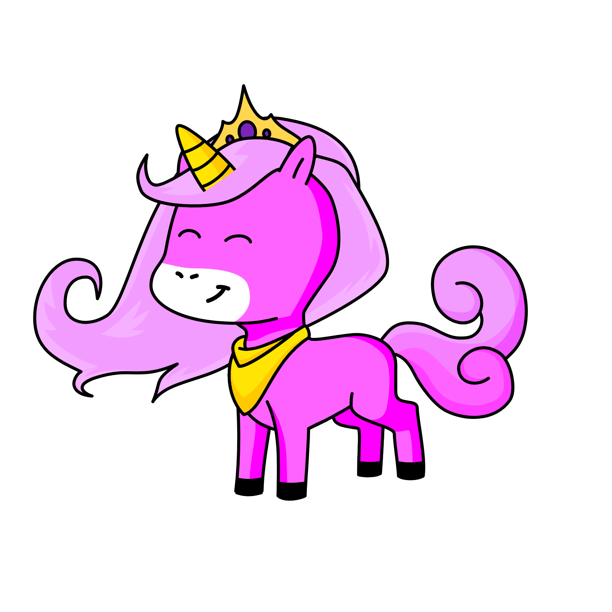 Mimi, the unicorn