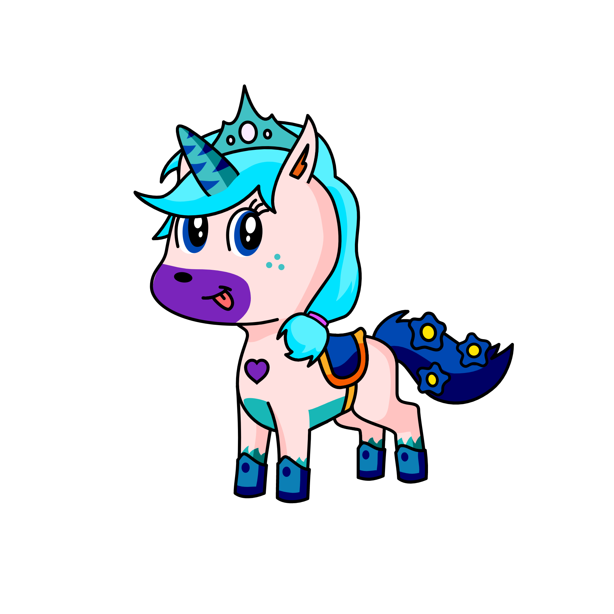 Happy Wheels, the unicorn