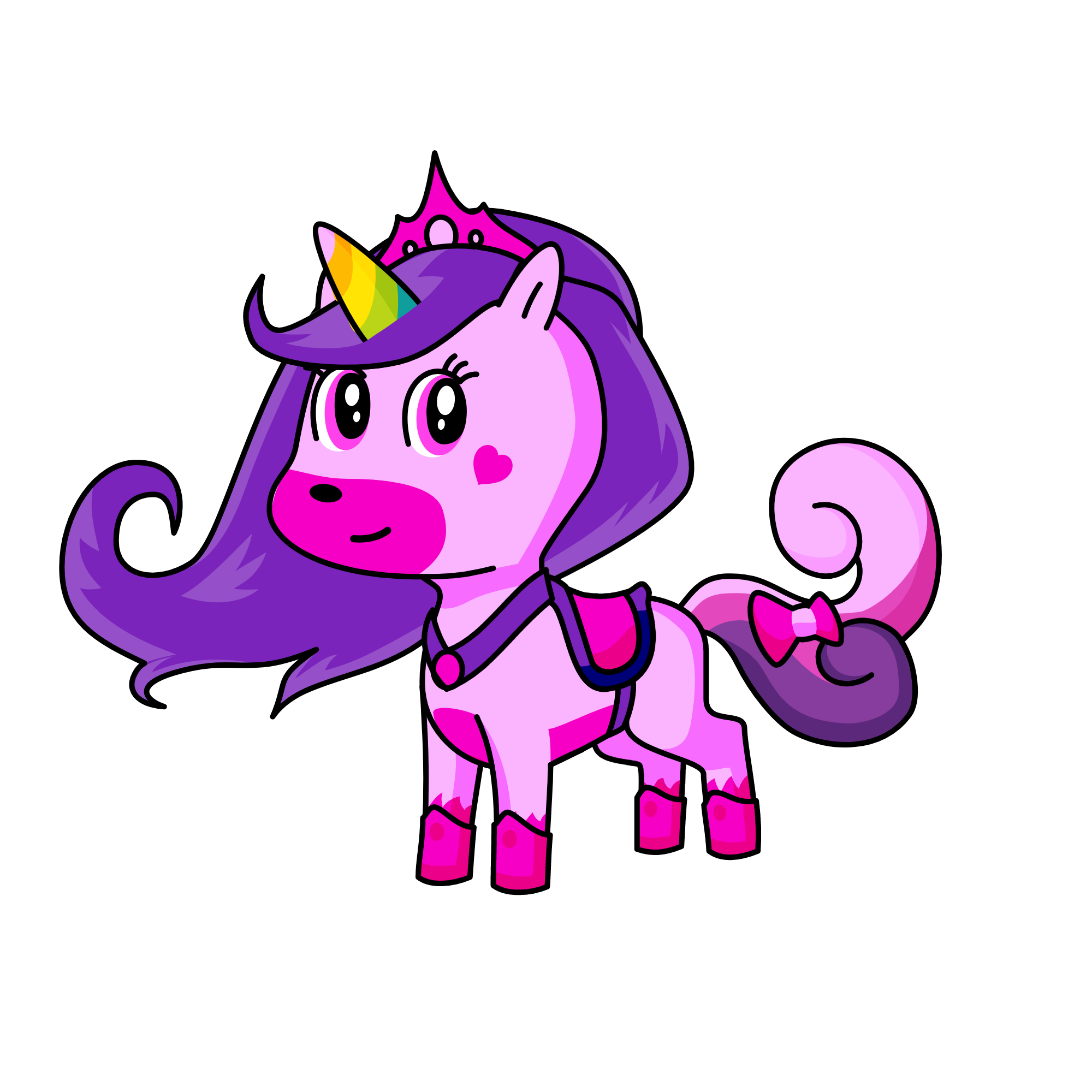 Cutie, the unicorn