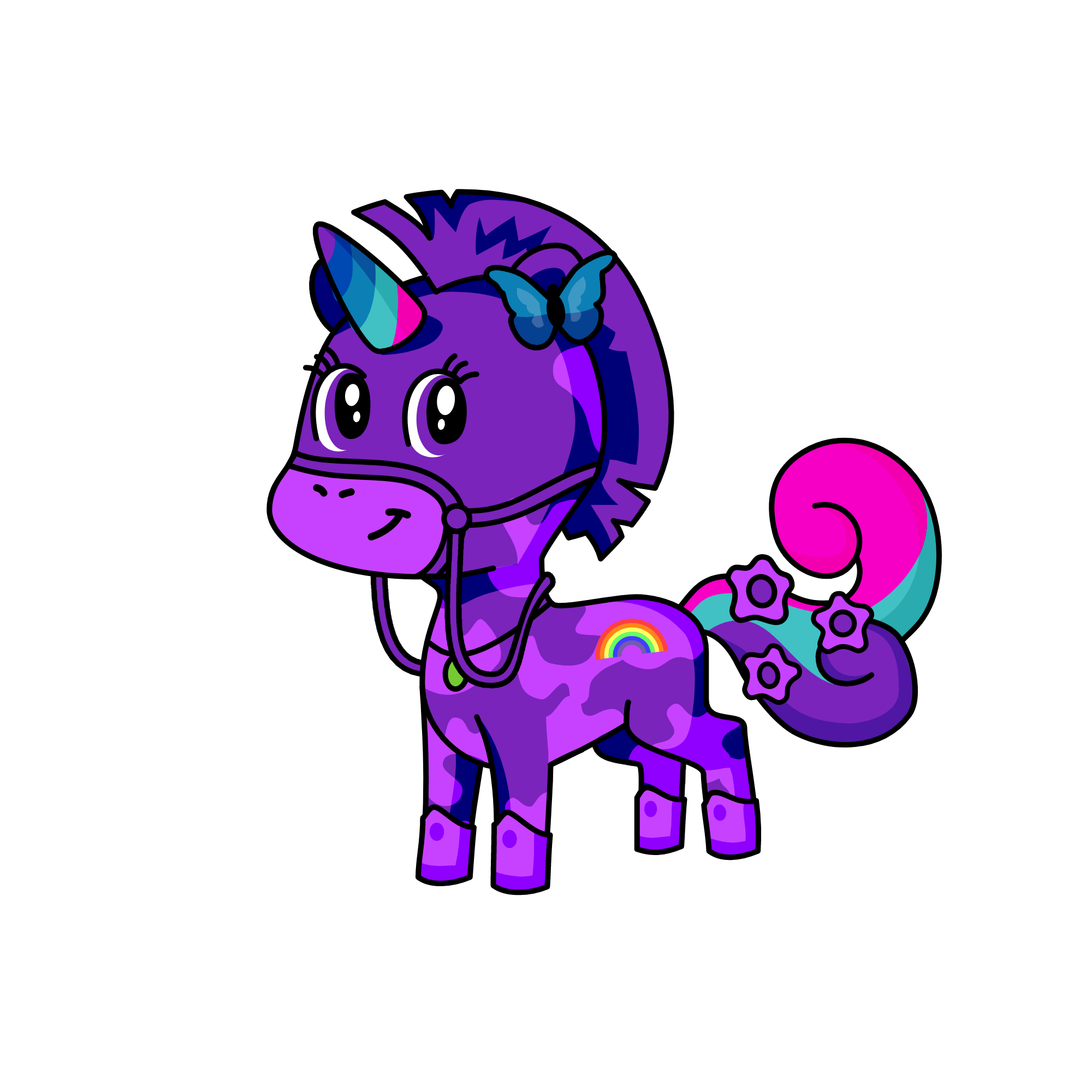 amber, the unicorn