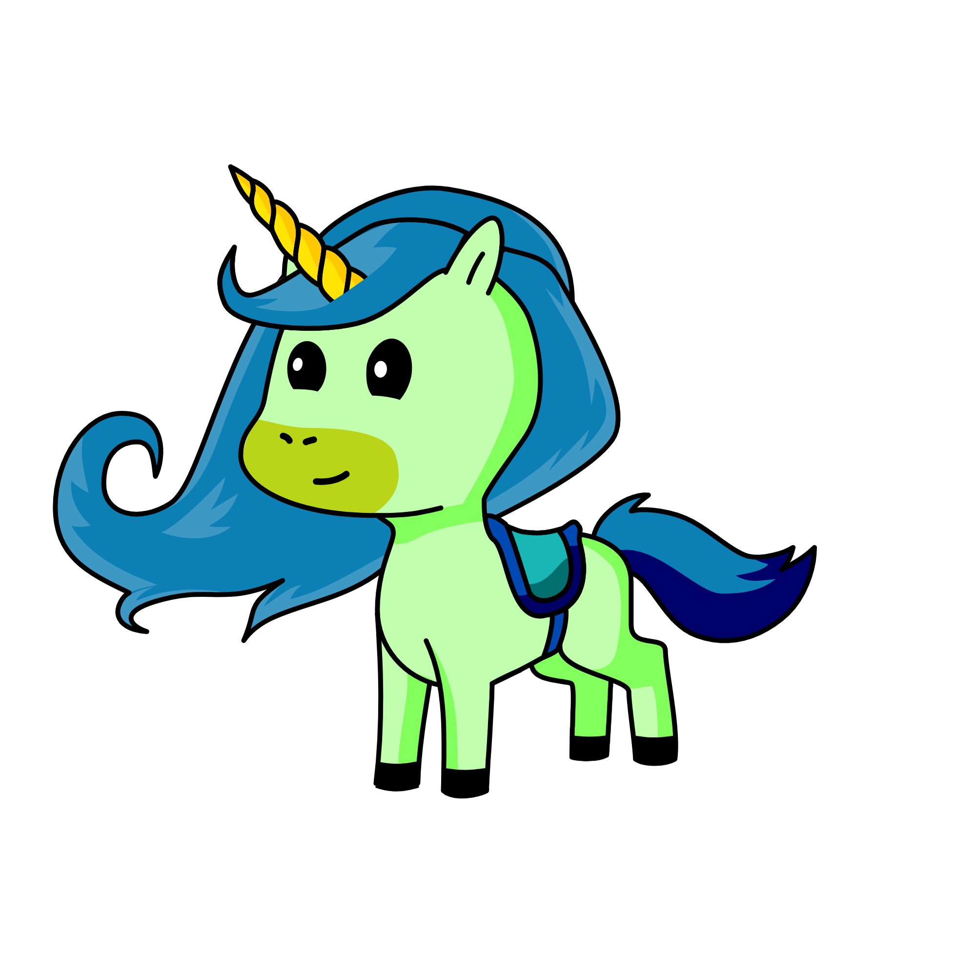 environment pony, the unicorn
