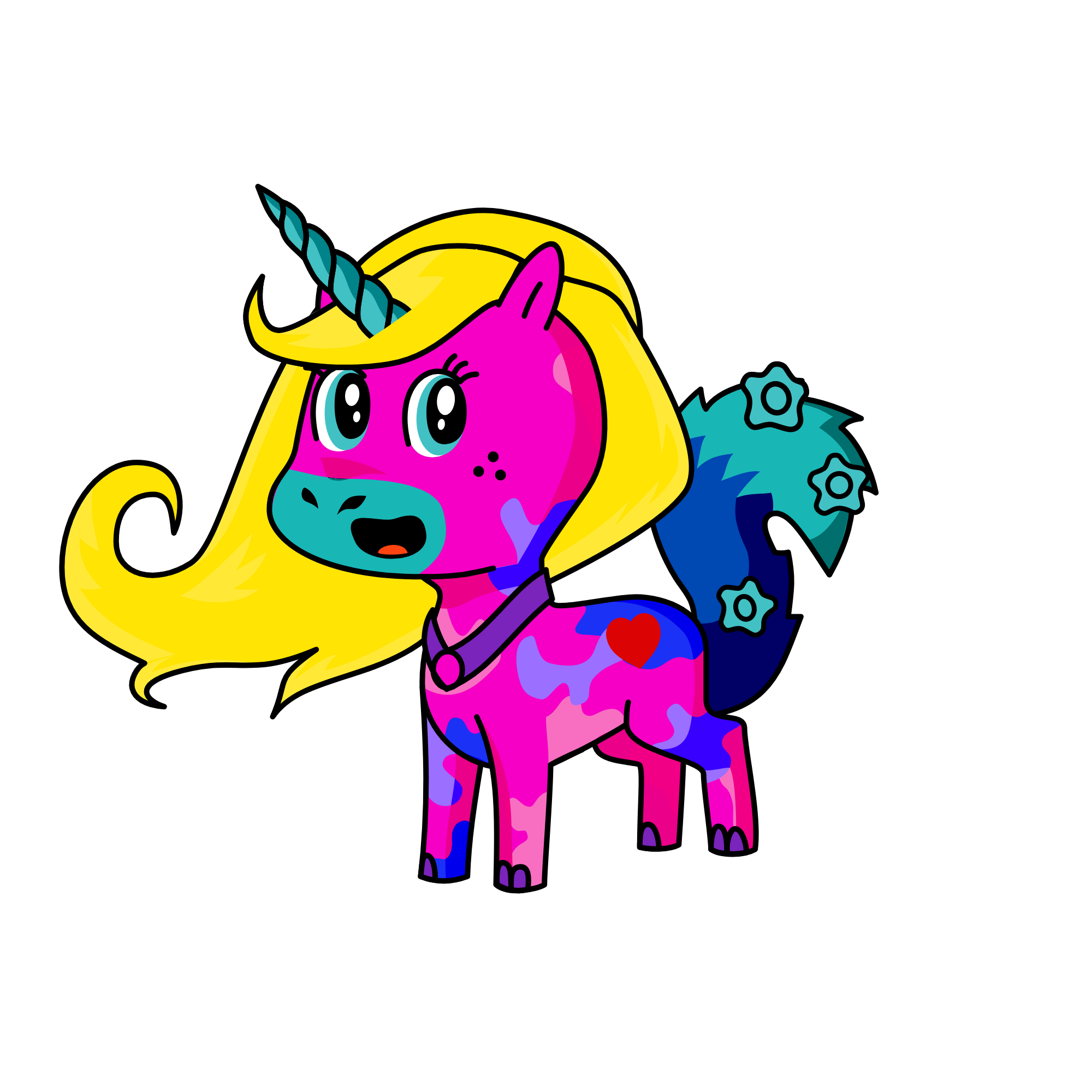 Lovely, the unicorn