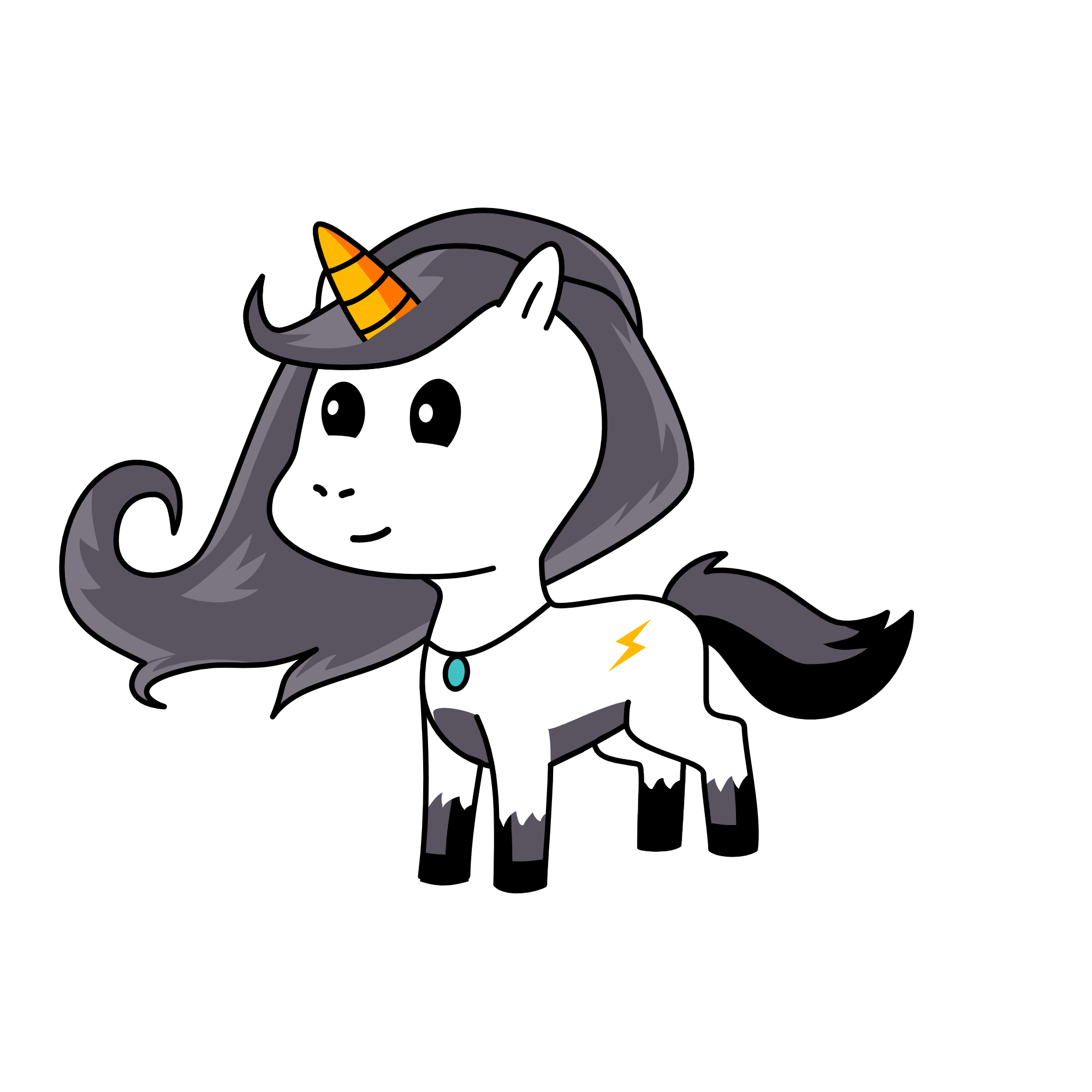 light, the unicorn