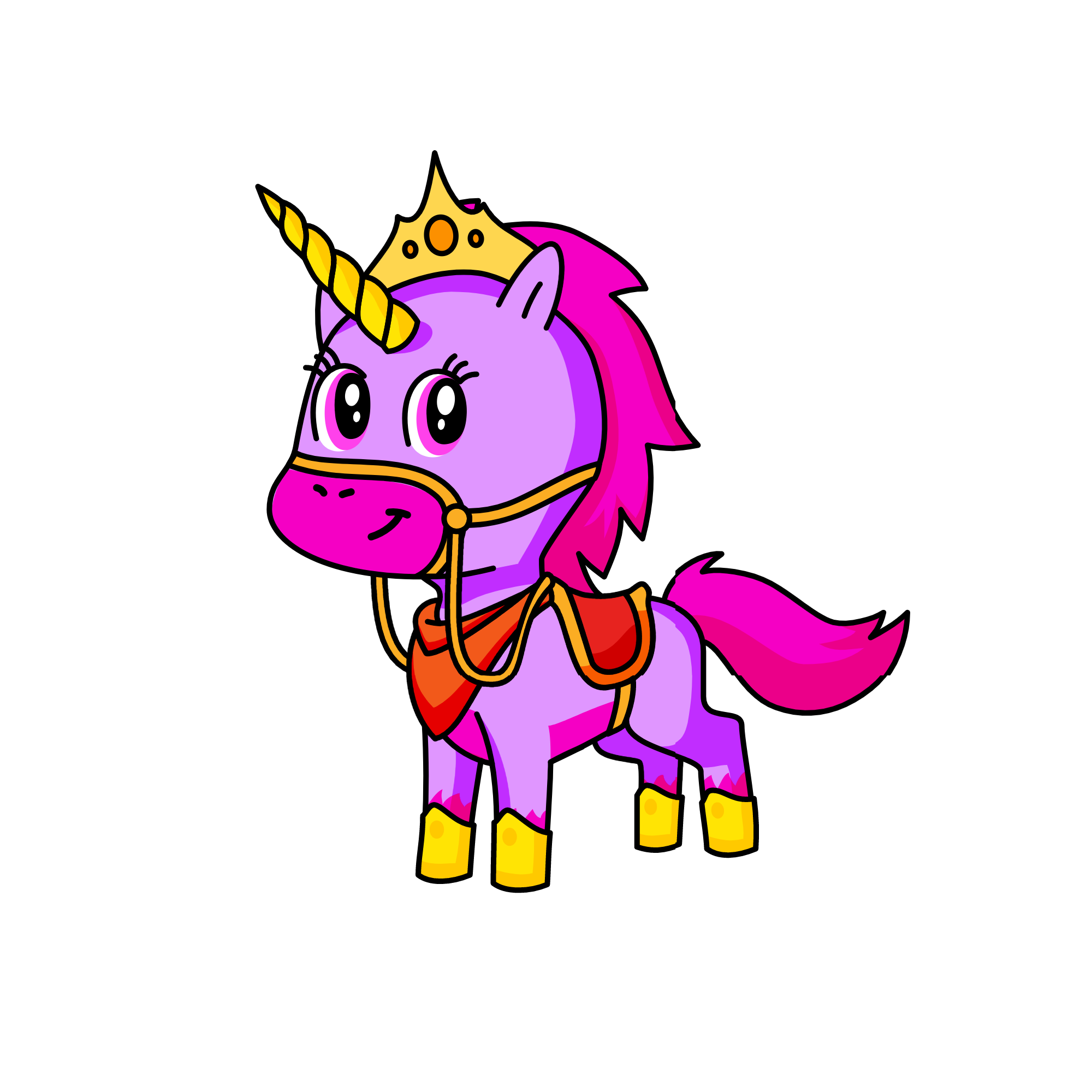 moon star, the unicorn