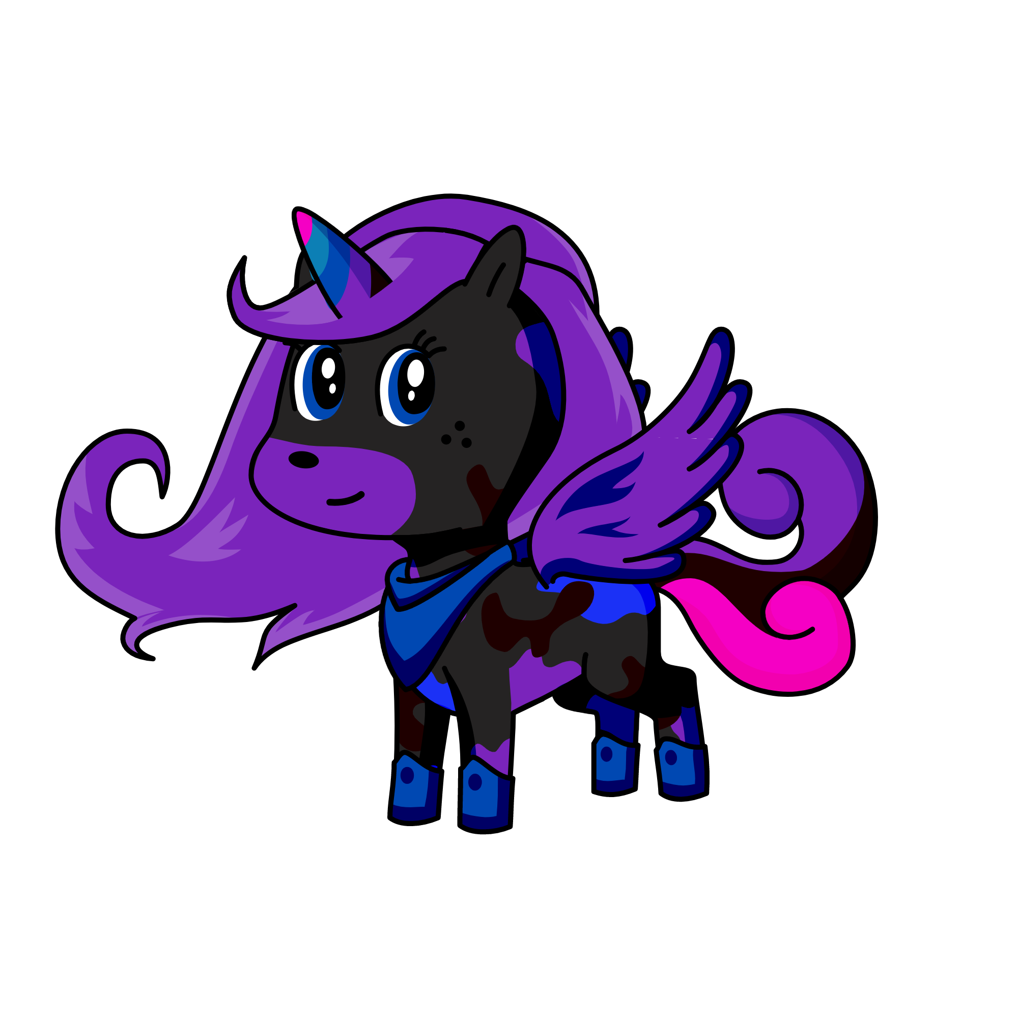 Nebula, the unicorn