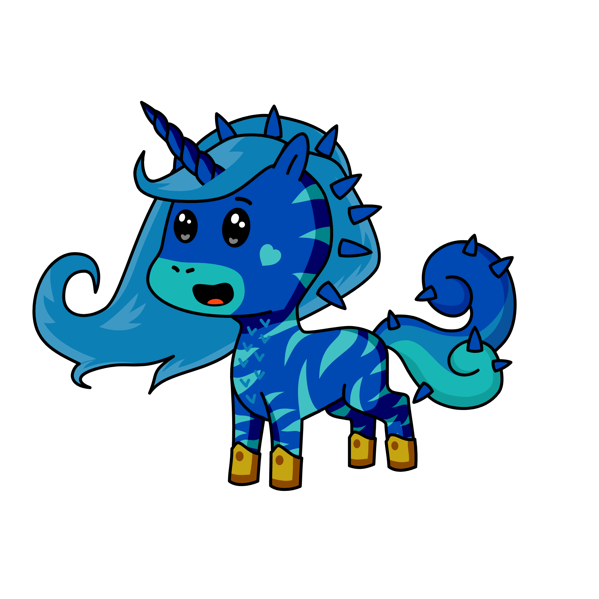 nigthmare moon, the unicorn