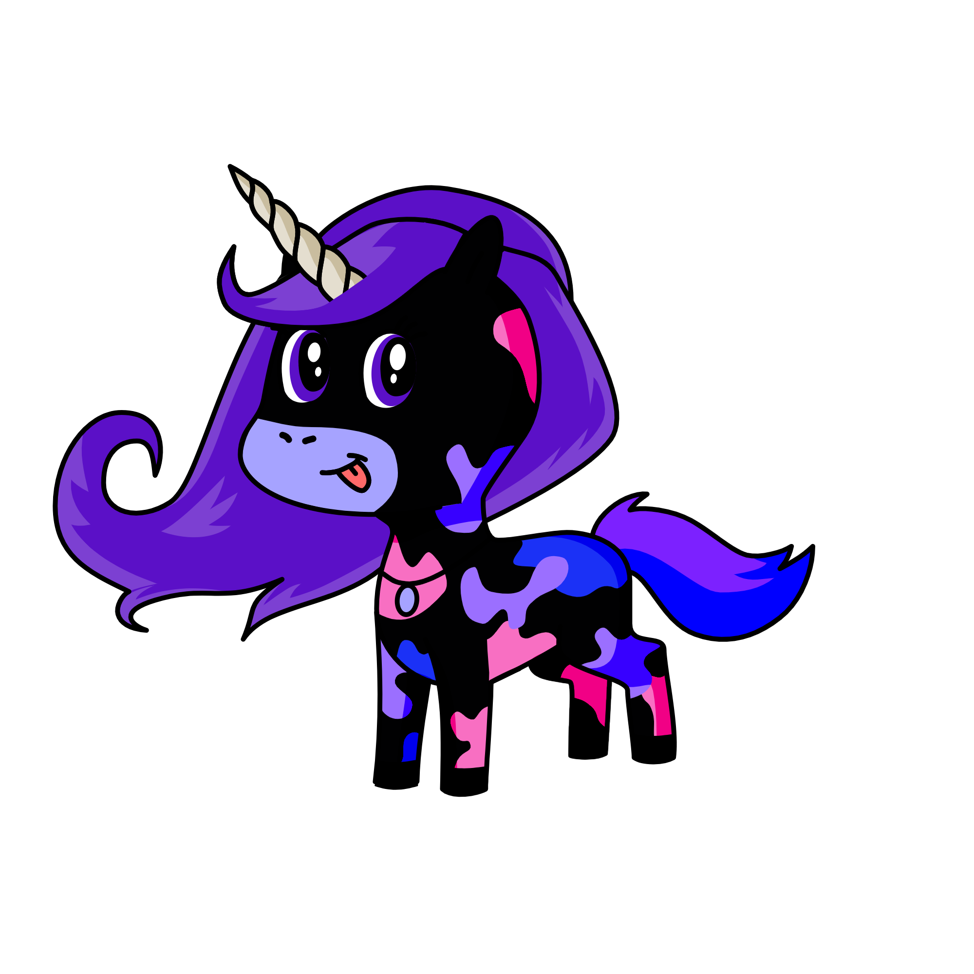 galaxy, the unicorn